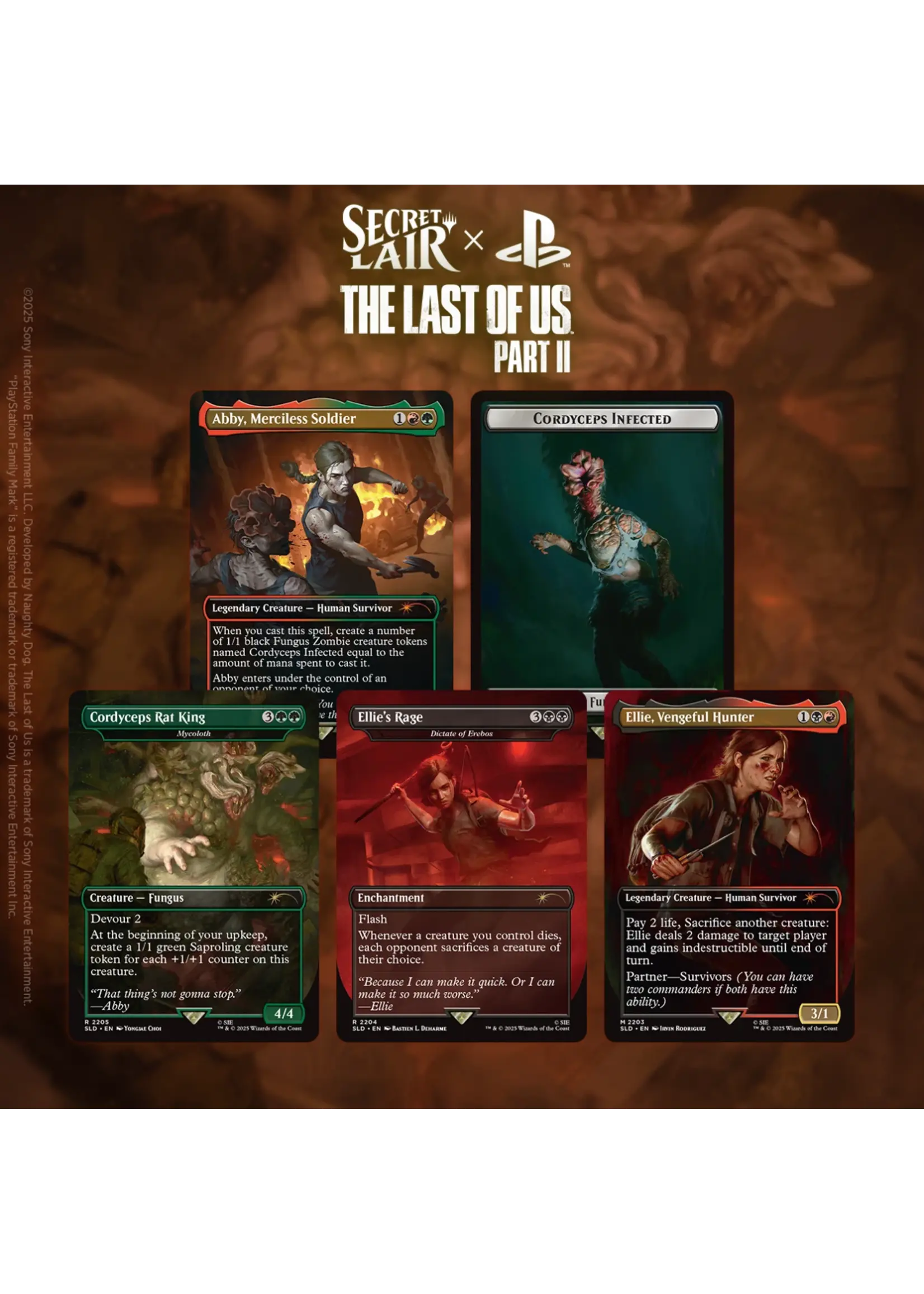 Magic the gathering (Pre-Order 18/12) Secret Lair x The Last of Us Part II