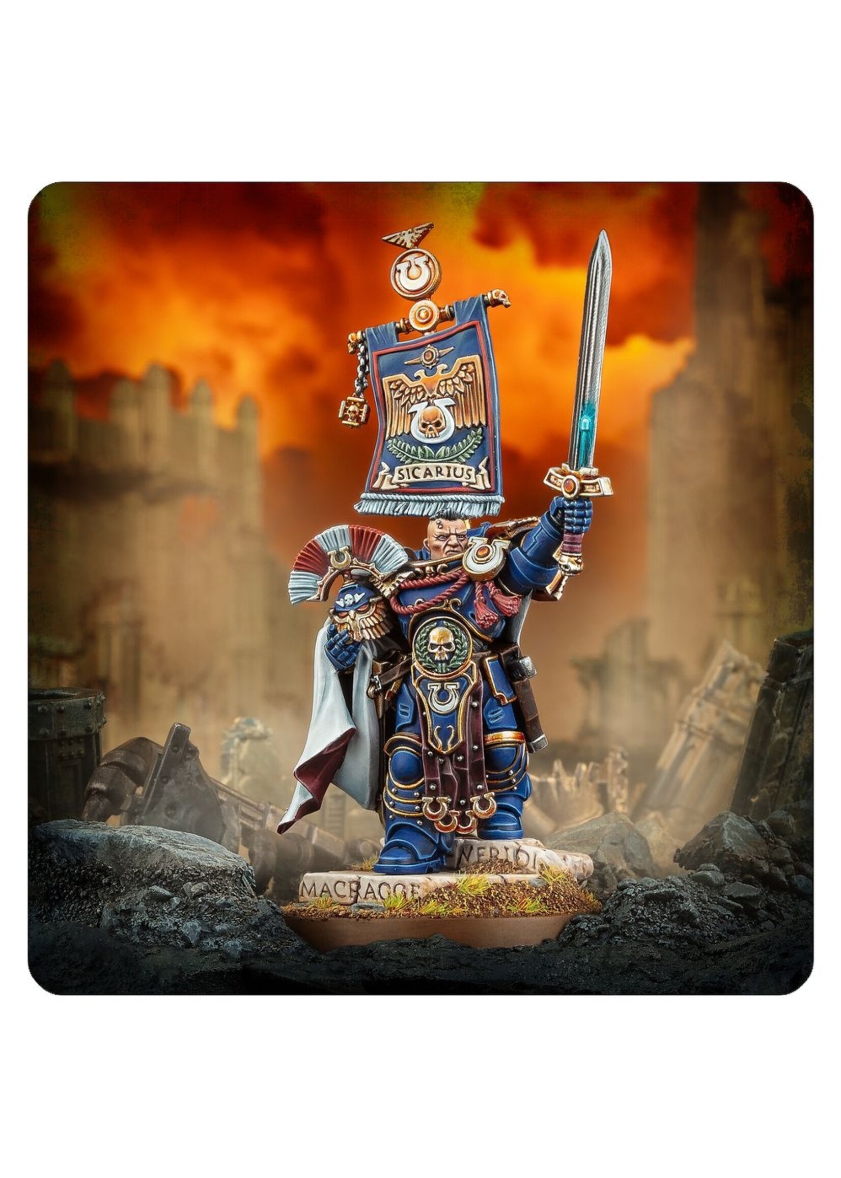 Warhammer: 40.000 ( Preorder - Ships 08/11 ) Space Marines: Cato Sicarius