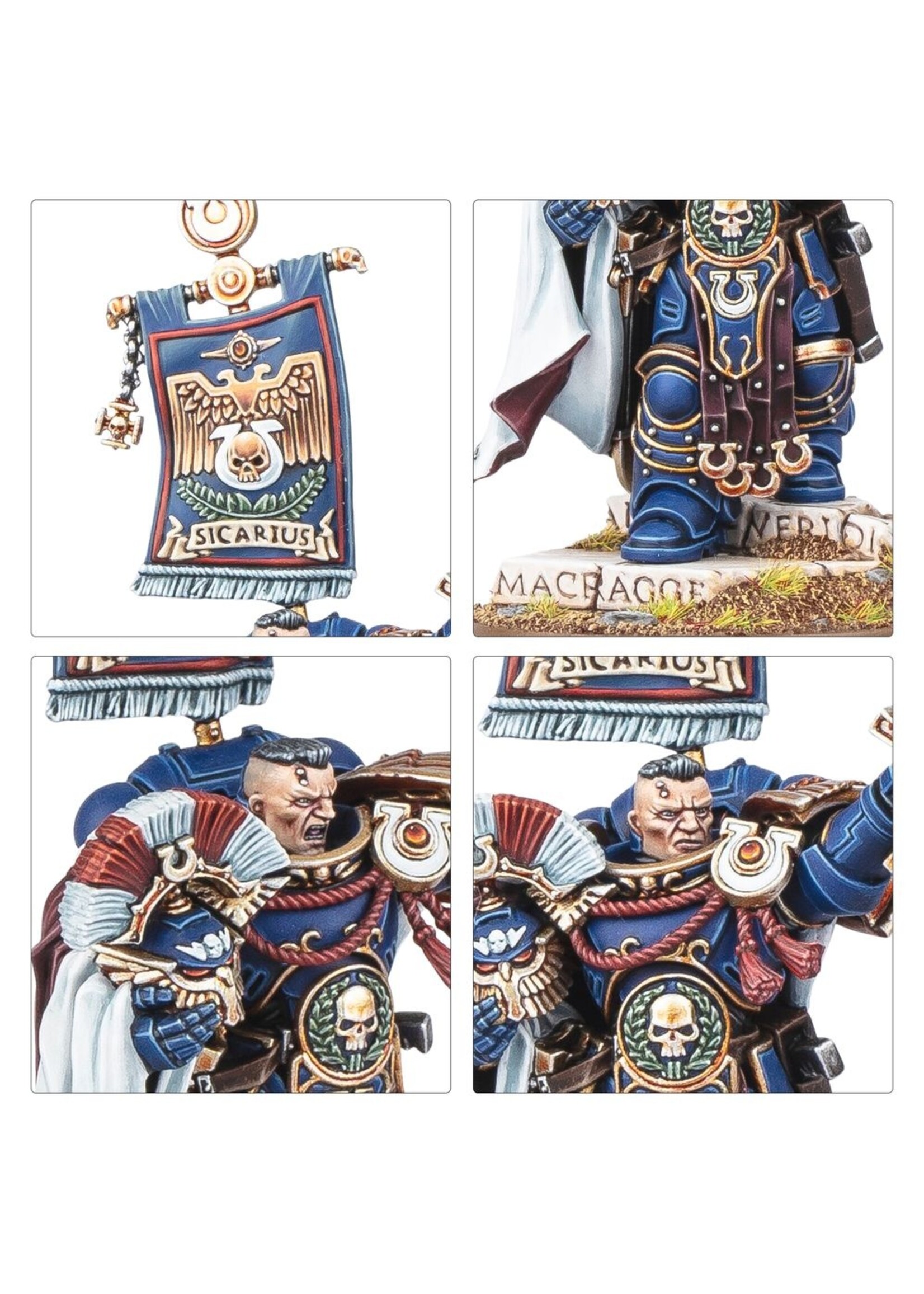 Warhammer: 40.000 ( Preorder - Ships 08/11 ) Space Marines: Cato Sicarius