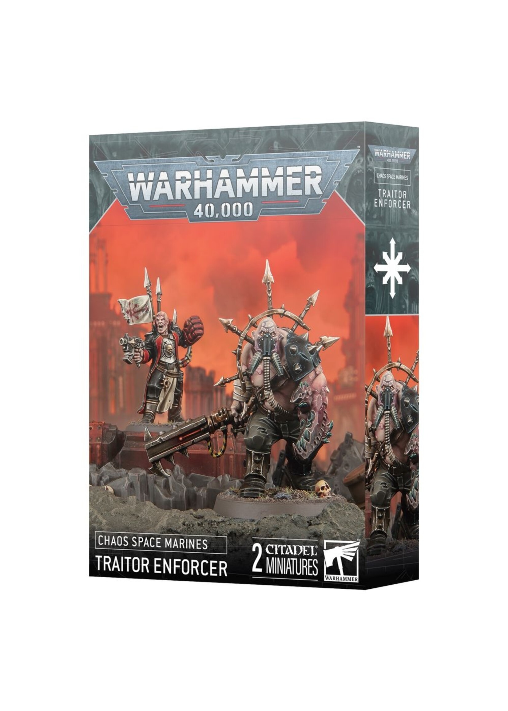 Warhammer: 40.000 ( Preorder - Ships 08/11 ) Chaos Space Marines: Traitor Enforcer