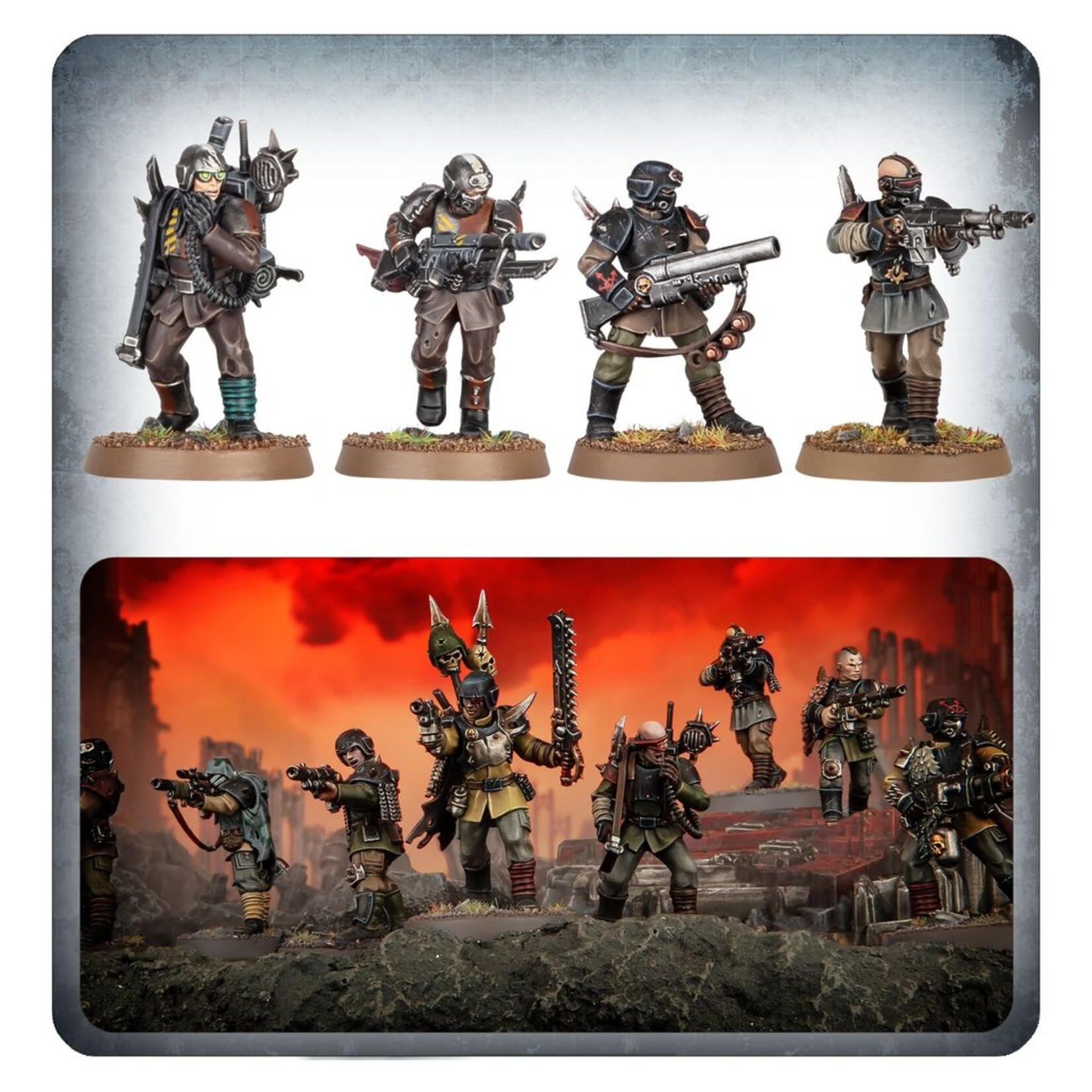 Warhammer: 40.000 Chaos Space Marines: Traitor Guardsmen Squad
