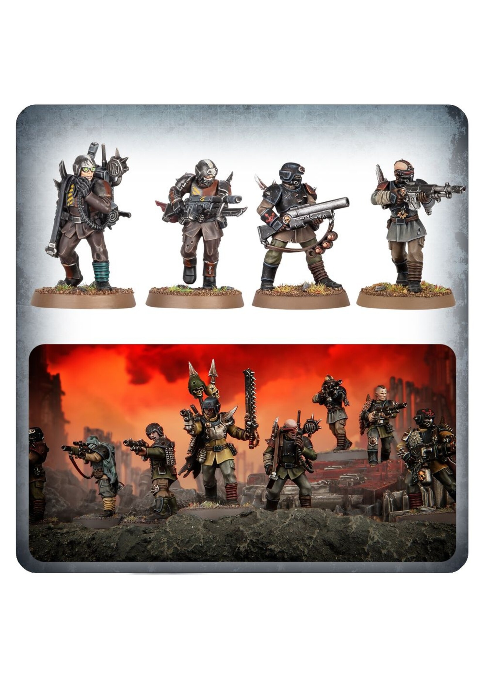 Warhammer: 40.000 ( Preorder - Ships 08/11 ) Chaos Space Marines: Traitor Guardsmen Squad