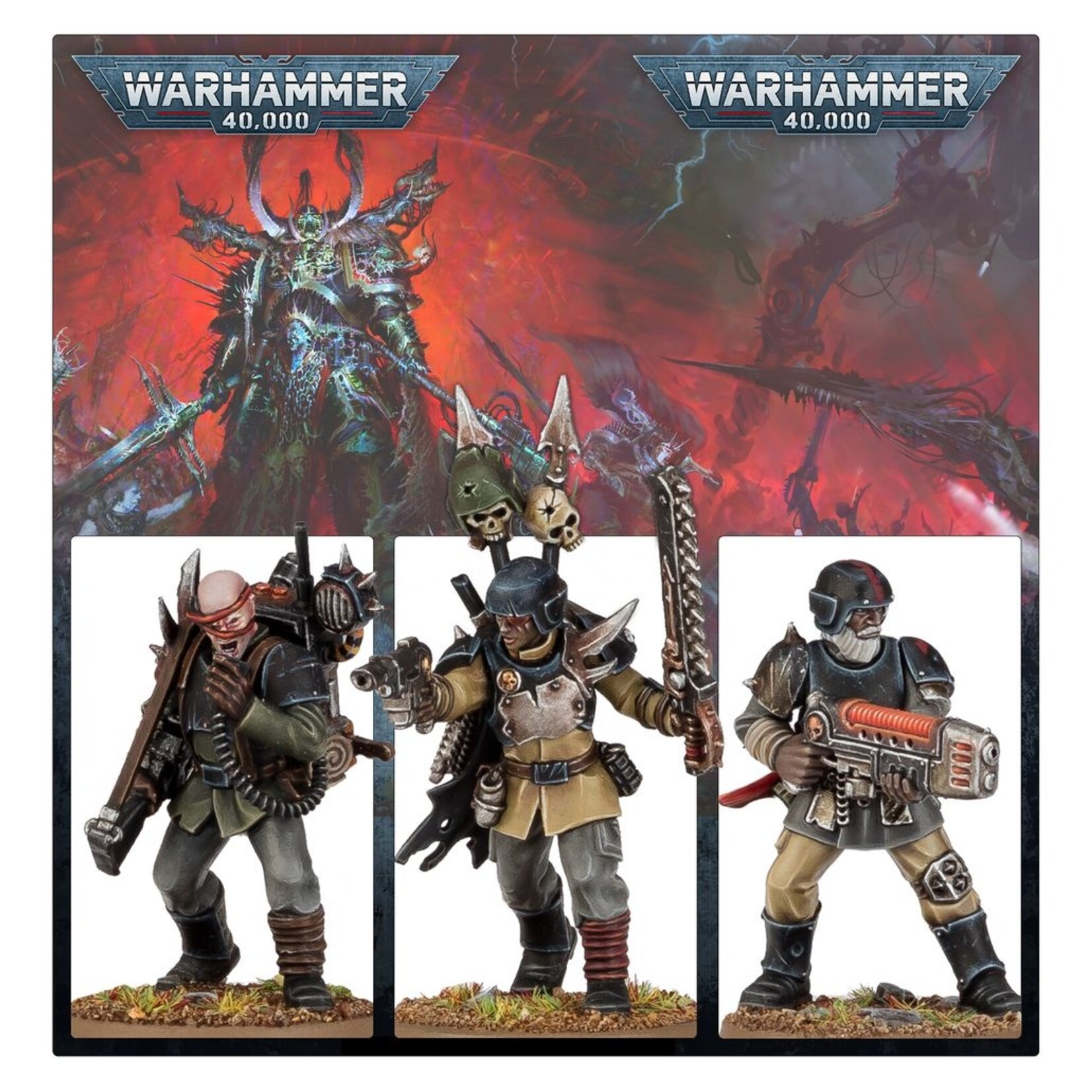 Warhammer: 40.000 Chaos Space Marines: Traitor Guardsmen Squad