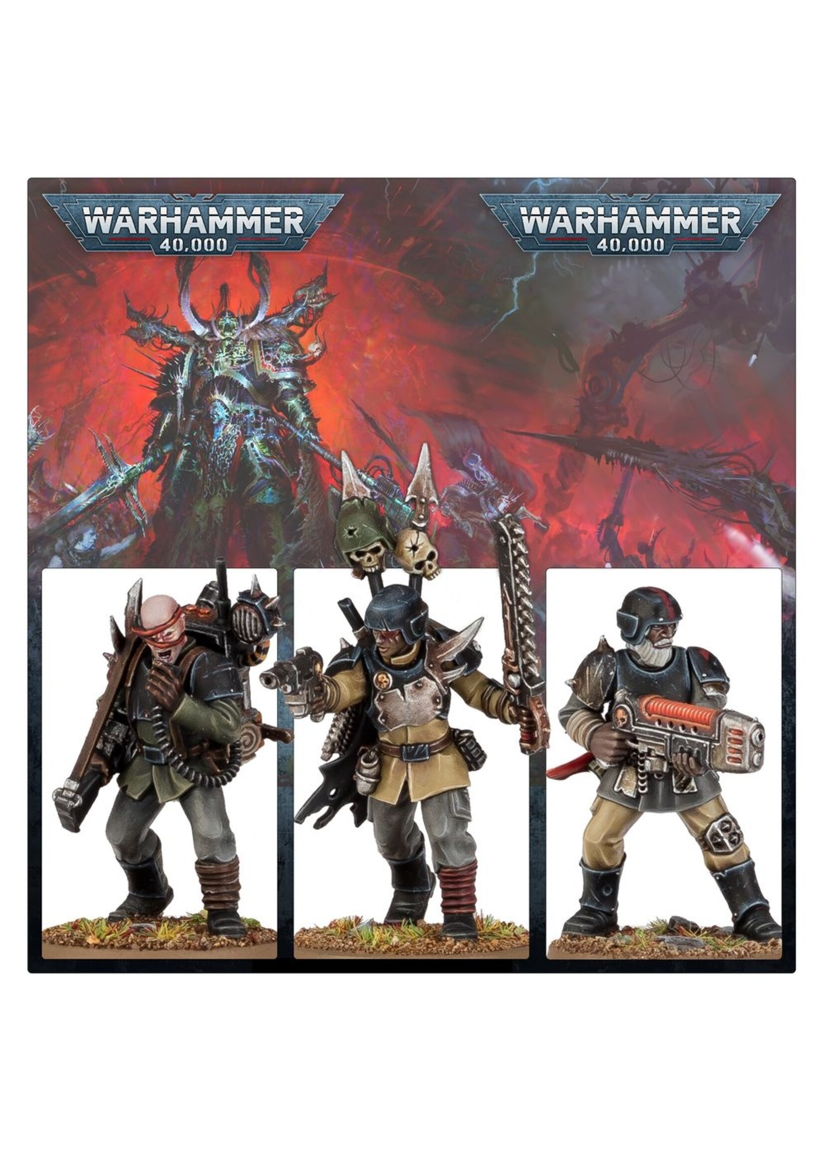 Warhammer: 40.000 ( Preorder - Ships 08/11 ) Chaos Space Marines: Traitor Guardsmen Squad