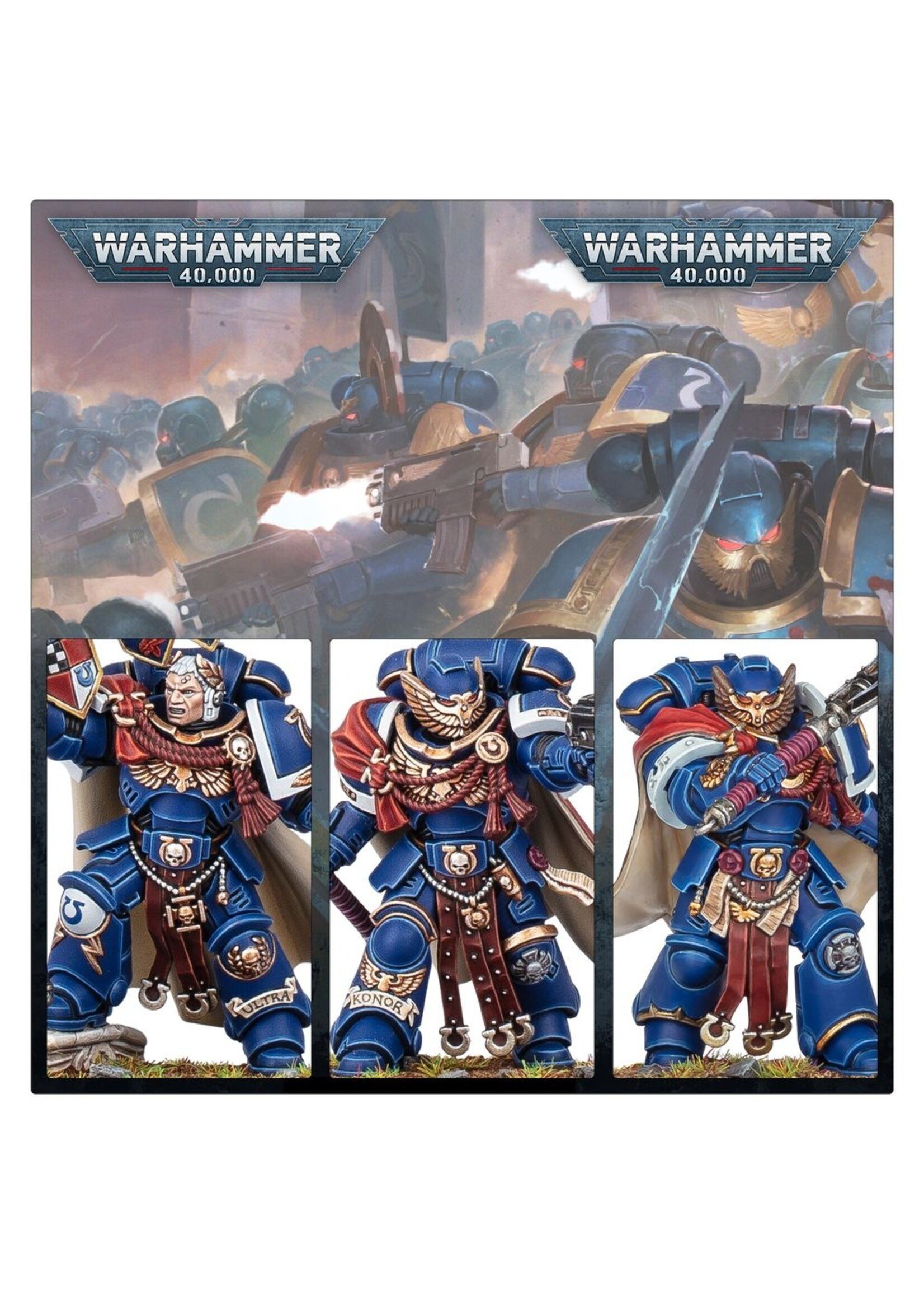 Warhammer: 40.000 ( Preorder - Ships 08/11 ) Space Marines: Ultramarines - Victrix Honour Guard