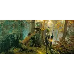 Kraken Artline Kraken Wargames Gaming Mat - Nier	 Robots in a Forrest