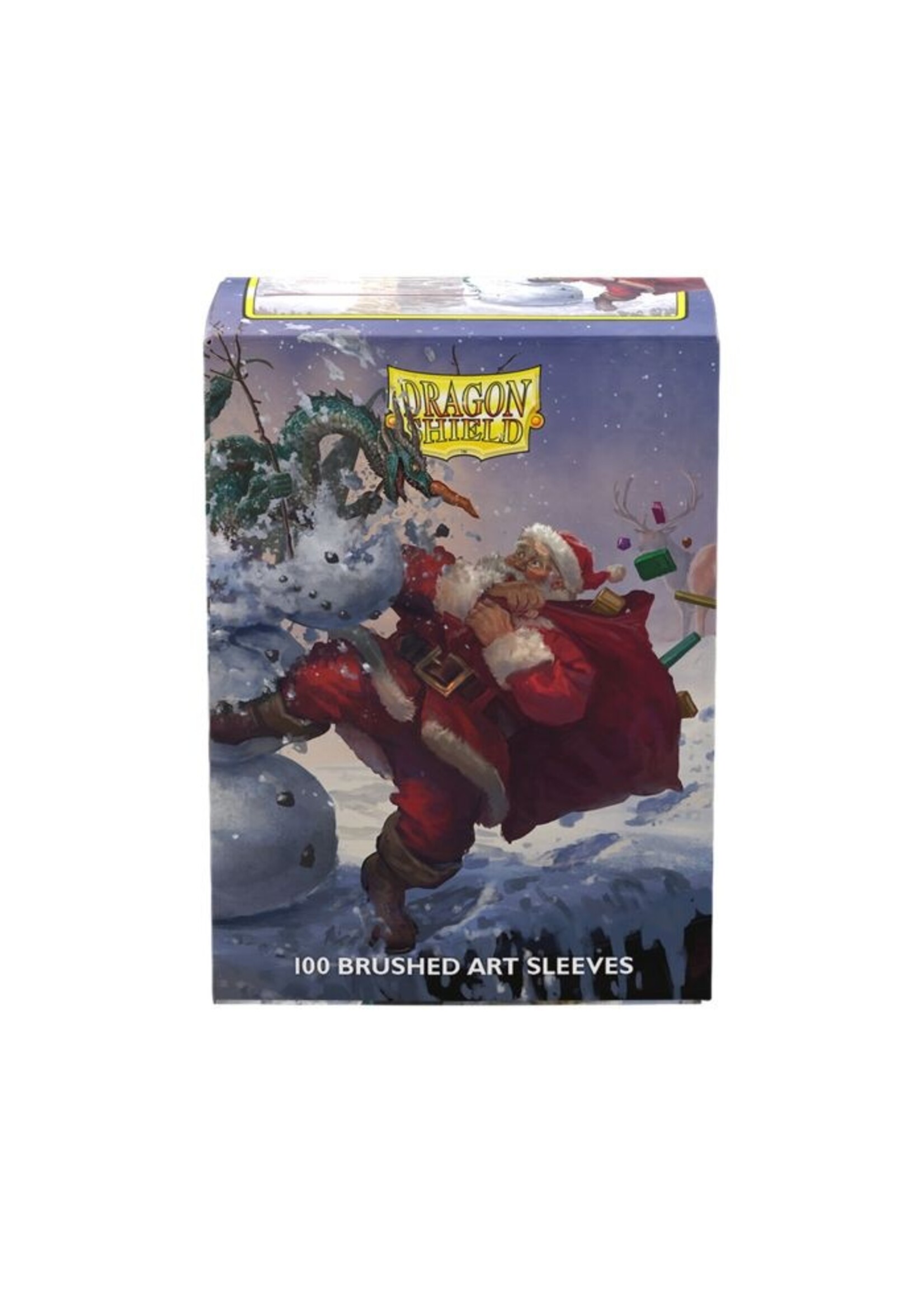 DRAGON SHIELD Dragon Shield Standard size Brushed Art Sleeves - Christmas 2025 (100 Sleeves)