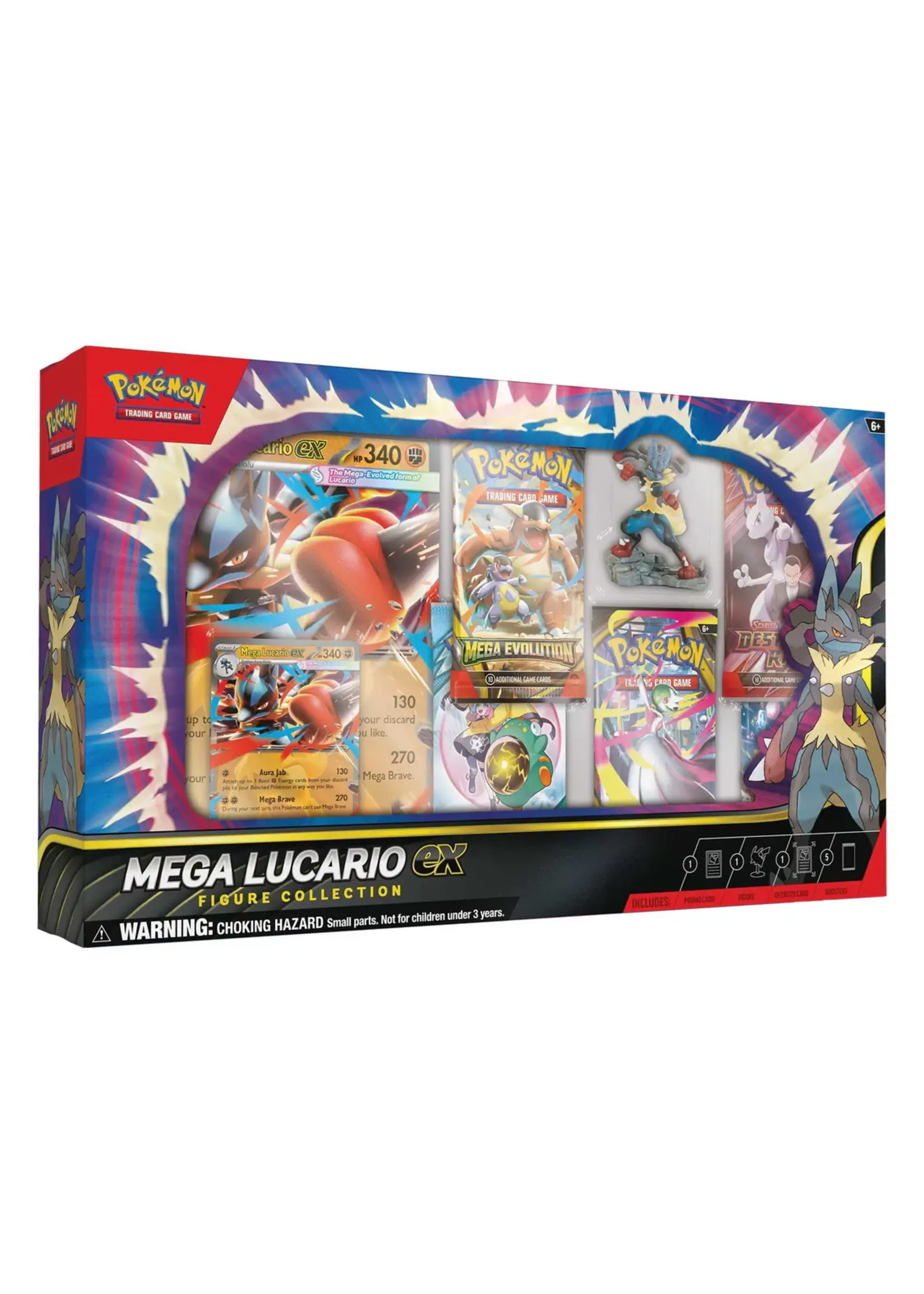 Pokémon Mega Lucario ex Figure Collection