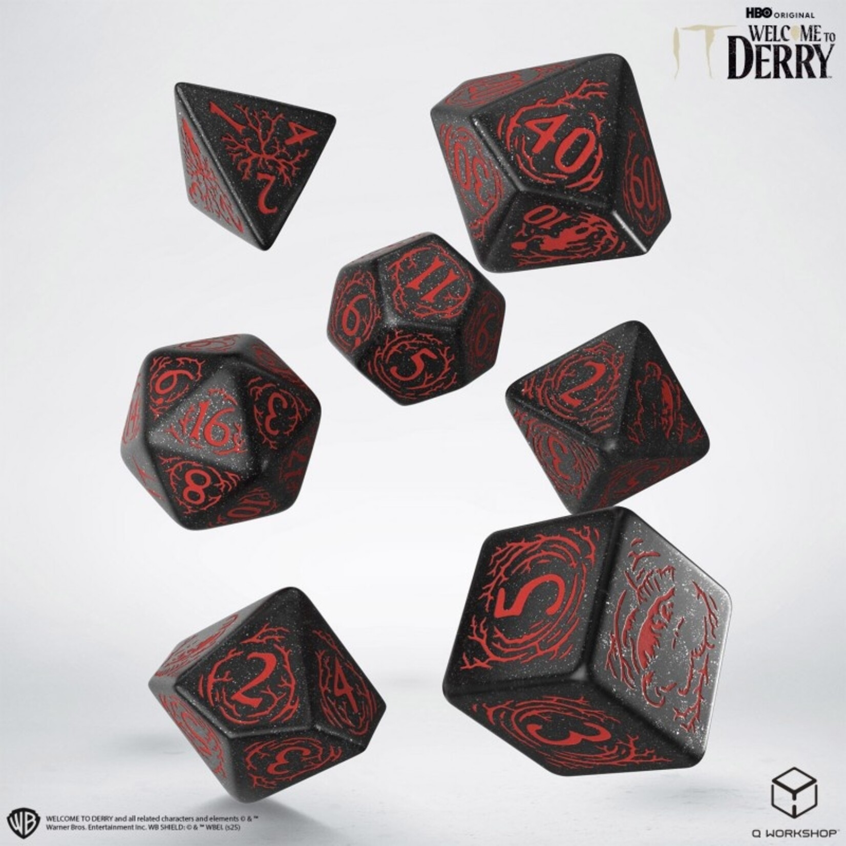 q workshop It. Welcome to Derry. Adults-only dice set