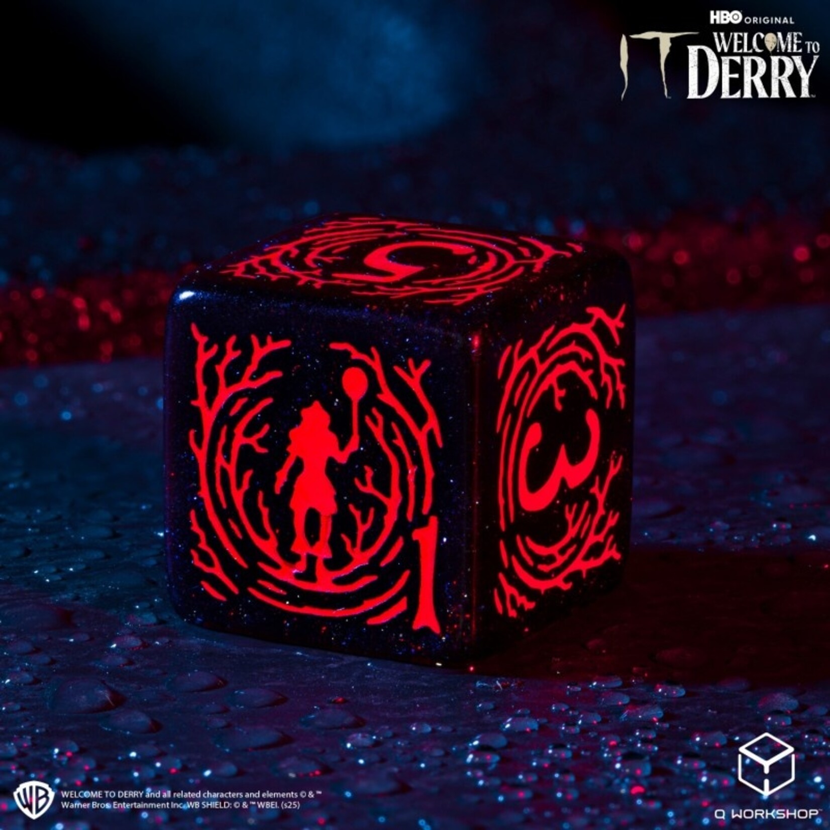 q workshop It. Welcome to Derry. Adults-only dice set
