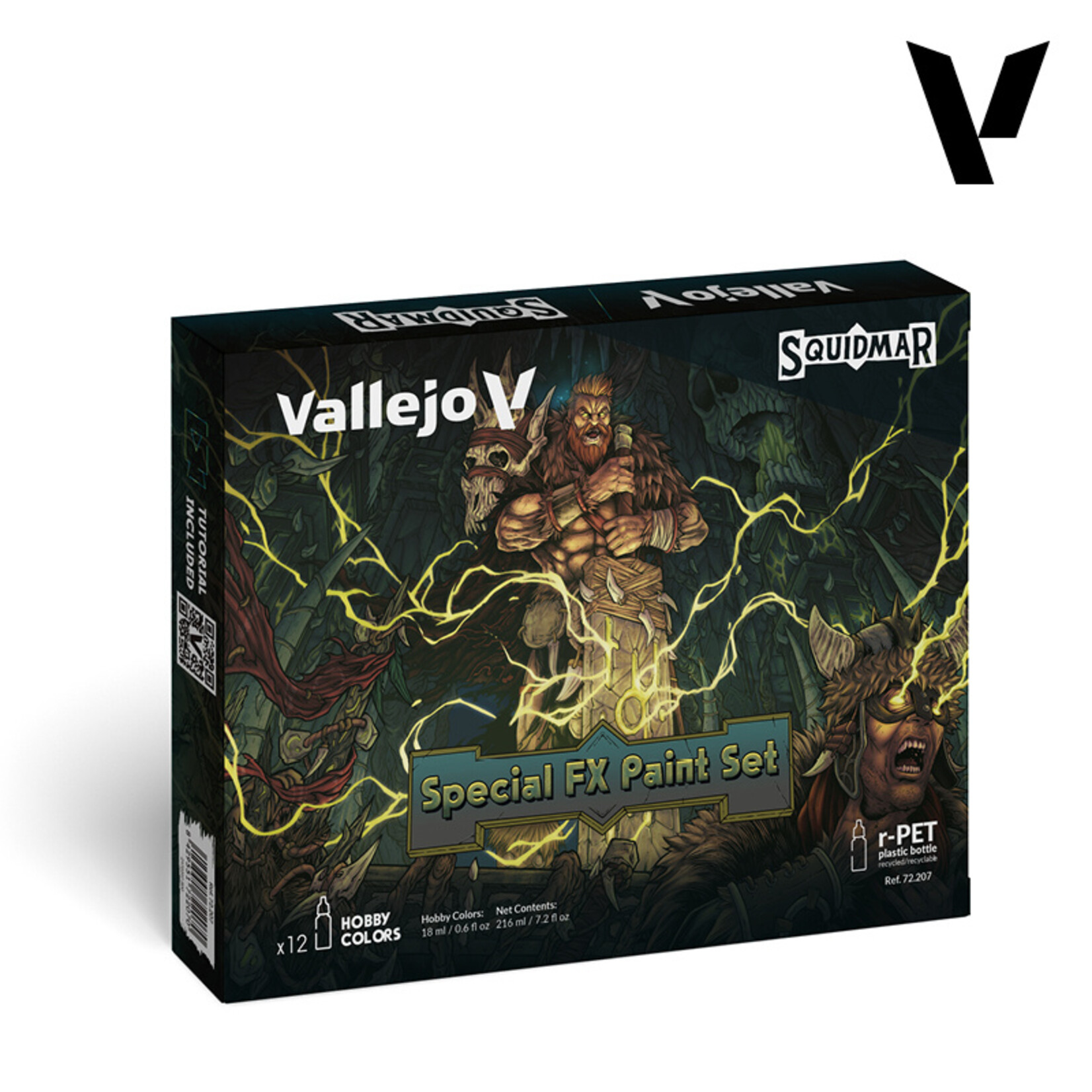 Vallejo Vallejo - Game Color 12 colors - Special FX Paint Set by Squidmar Miniatures