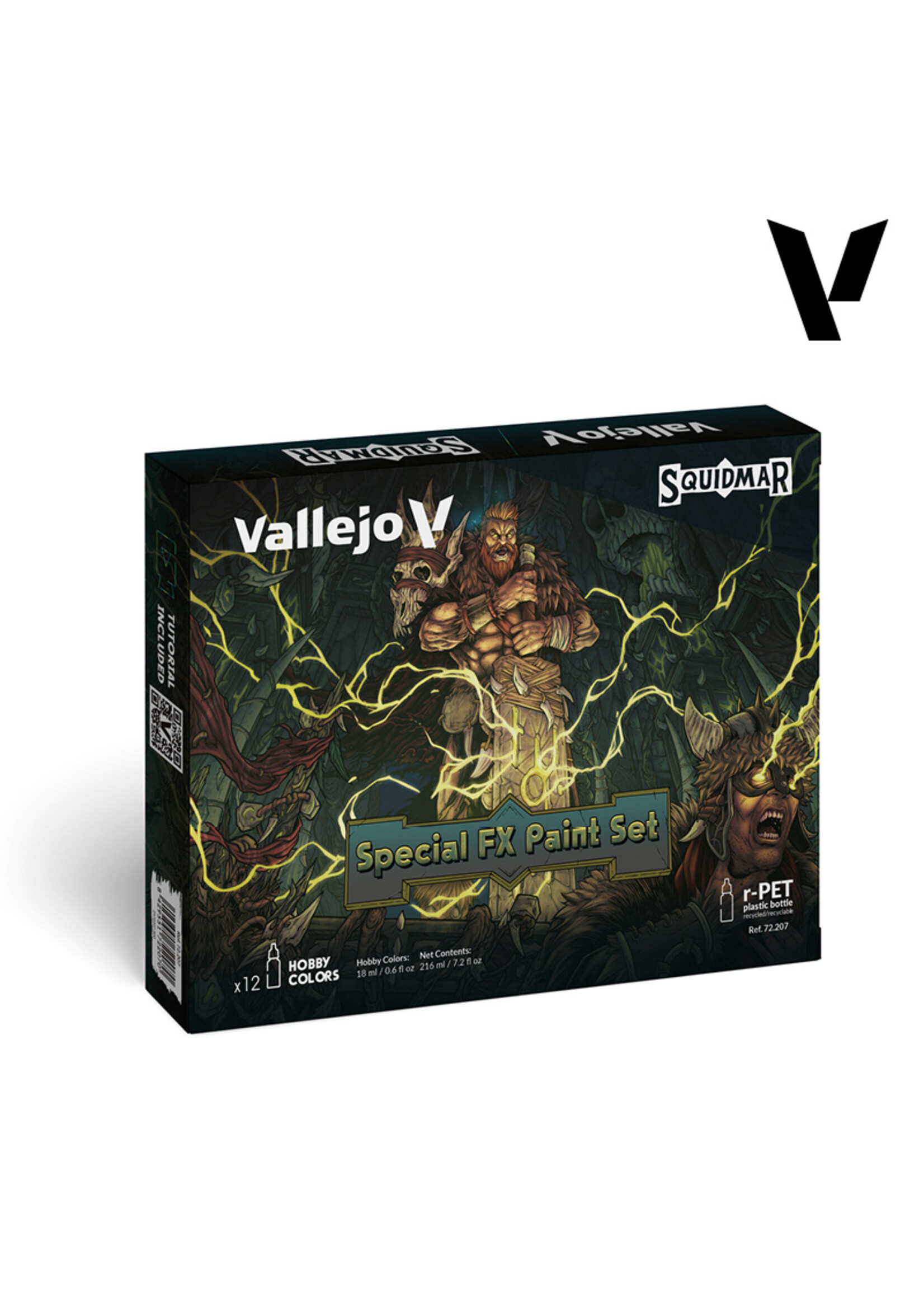 Vallejo Vallejo - Game Color 12 colors - Special FX Paint Set by Squidmar Miniatures
