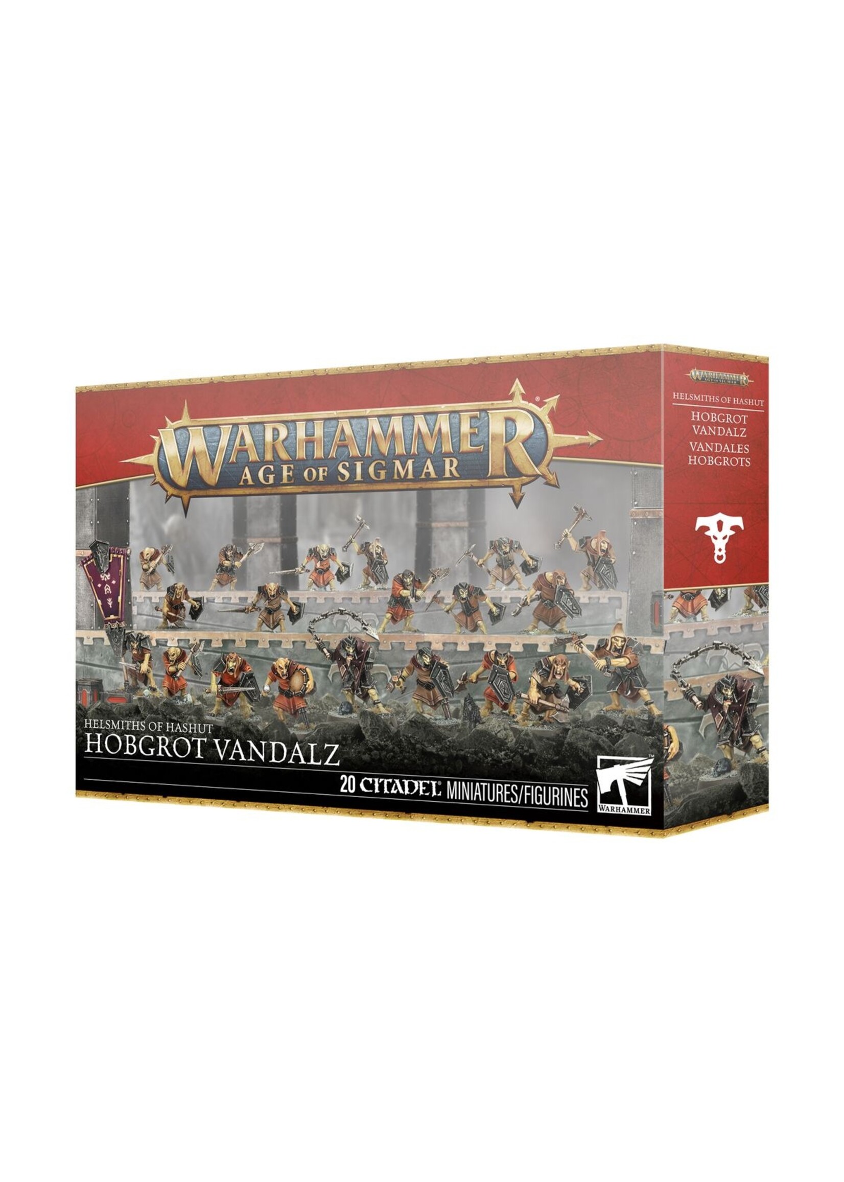 Warhammer: age of sigmar Helsmiths Of Hashut: Hobgrot Vandalz