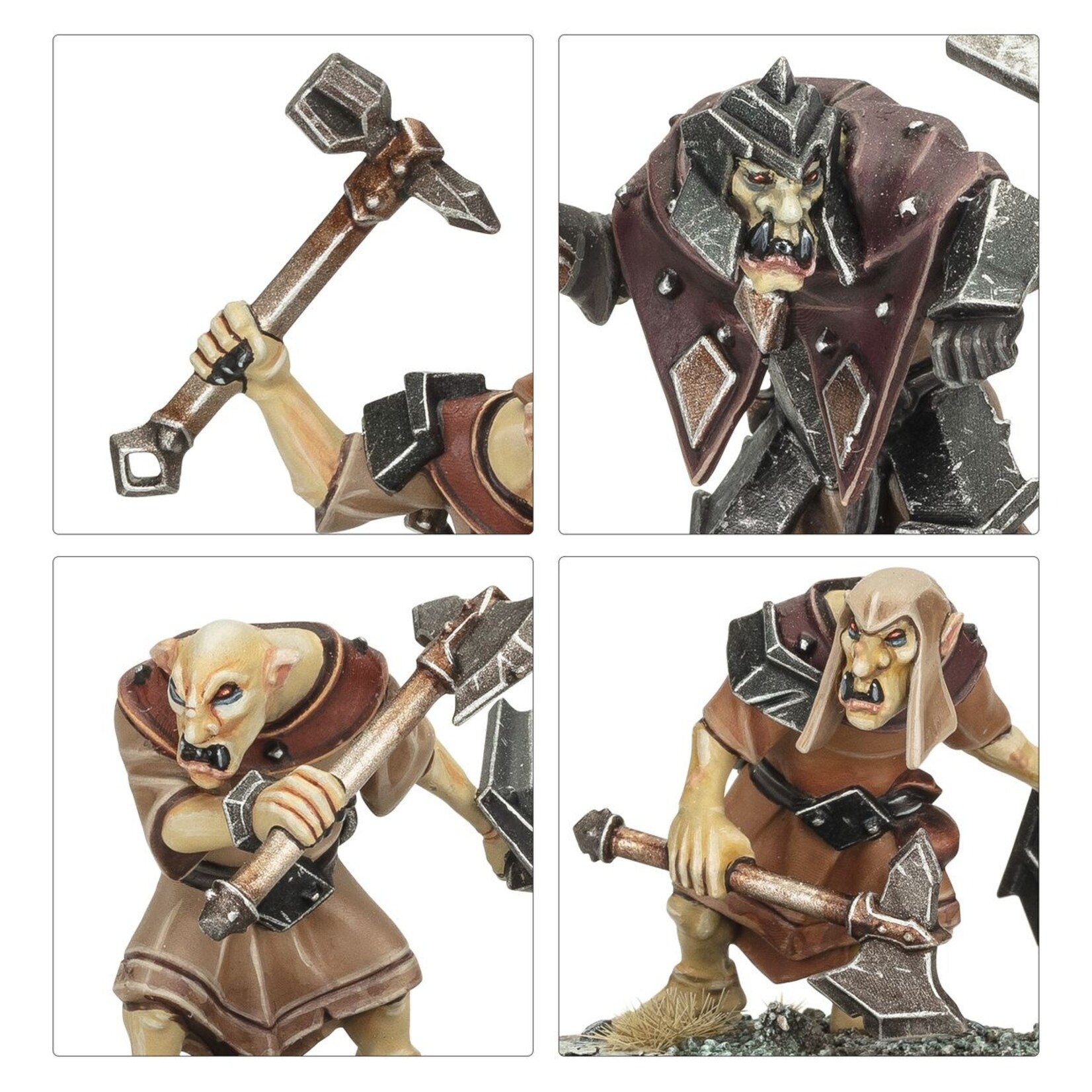 Warhammer: age of sigmar Helsmiths Of Hashut: Hobgrot Vandalz