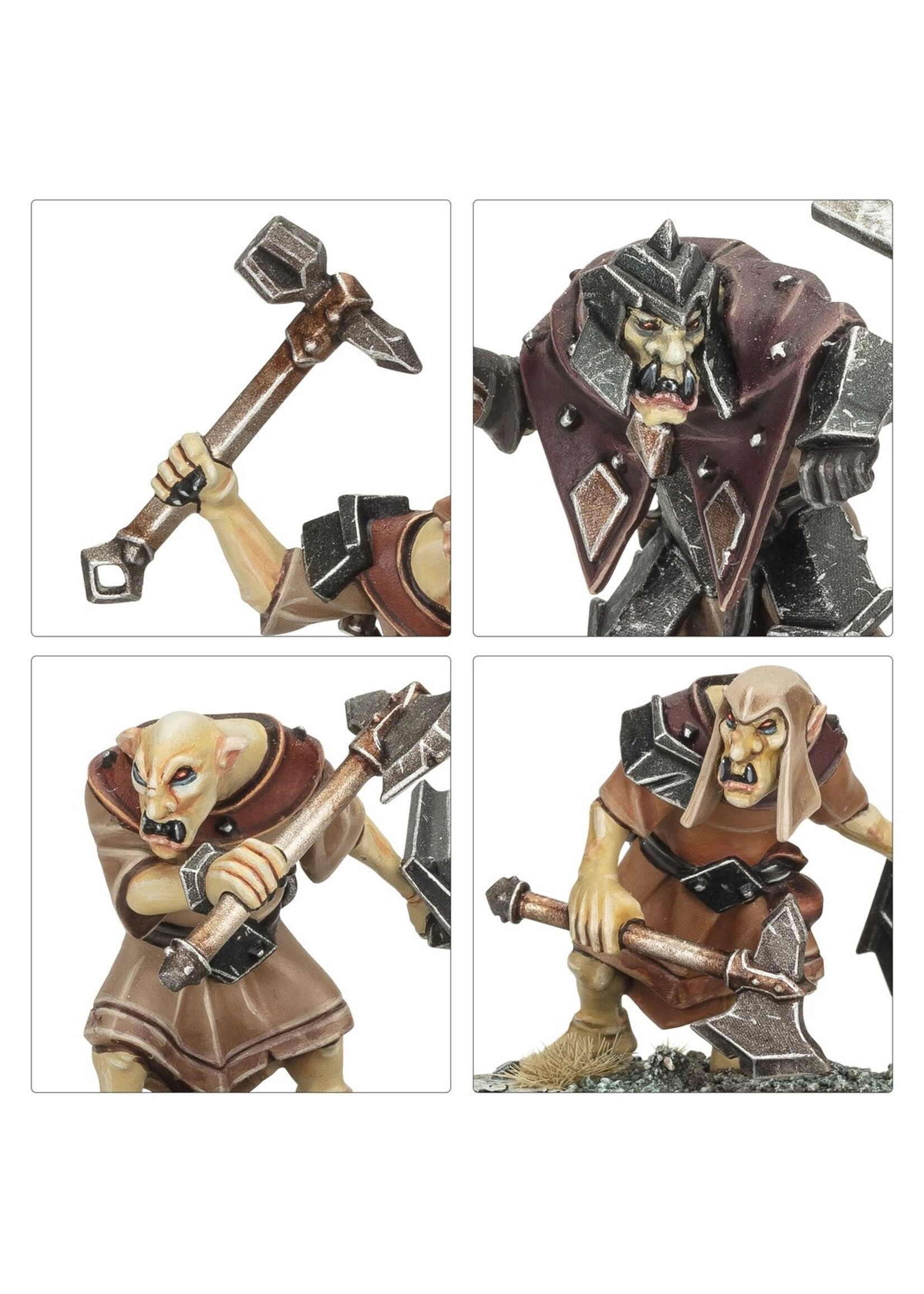 Warhammer: age of sigmar Helsmiths Of Hashut: Hobgrot Vandalz