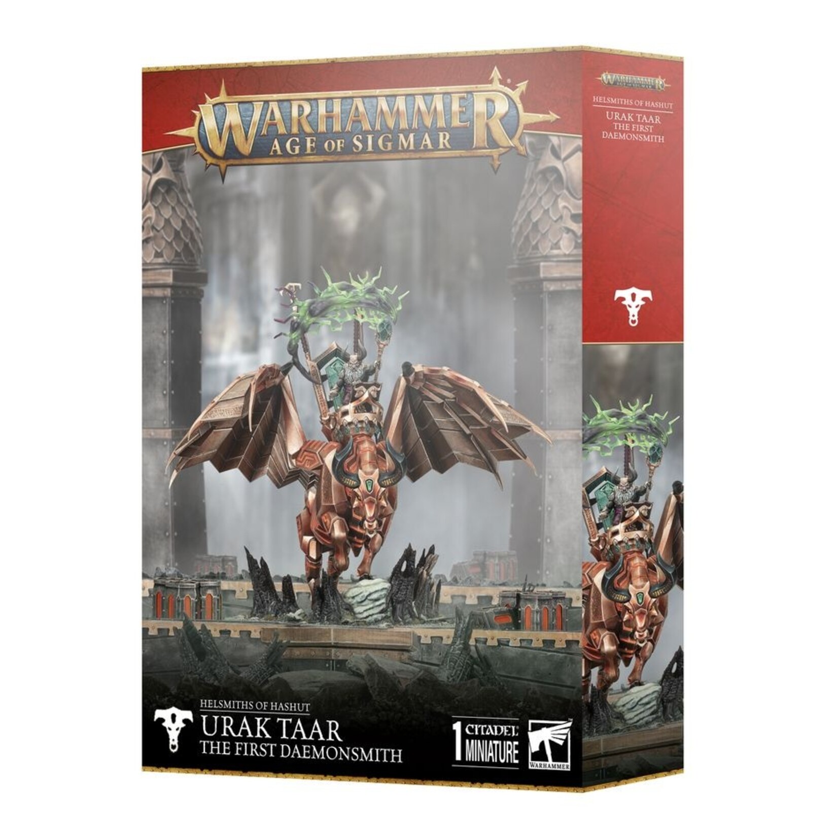 Warhammer: age of sigmar Helsmiths of Hashut:Urak Taar The First Daemonsmith