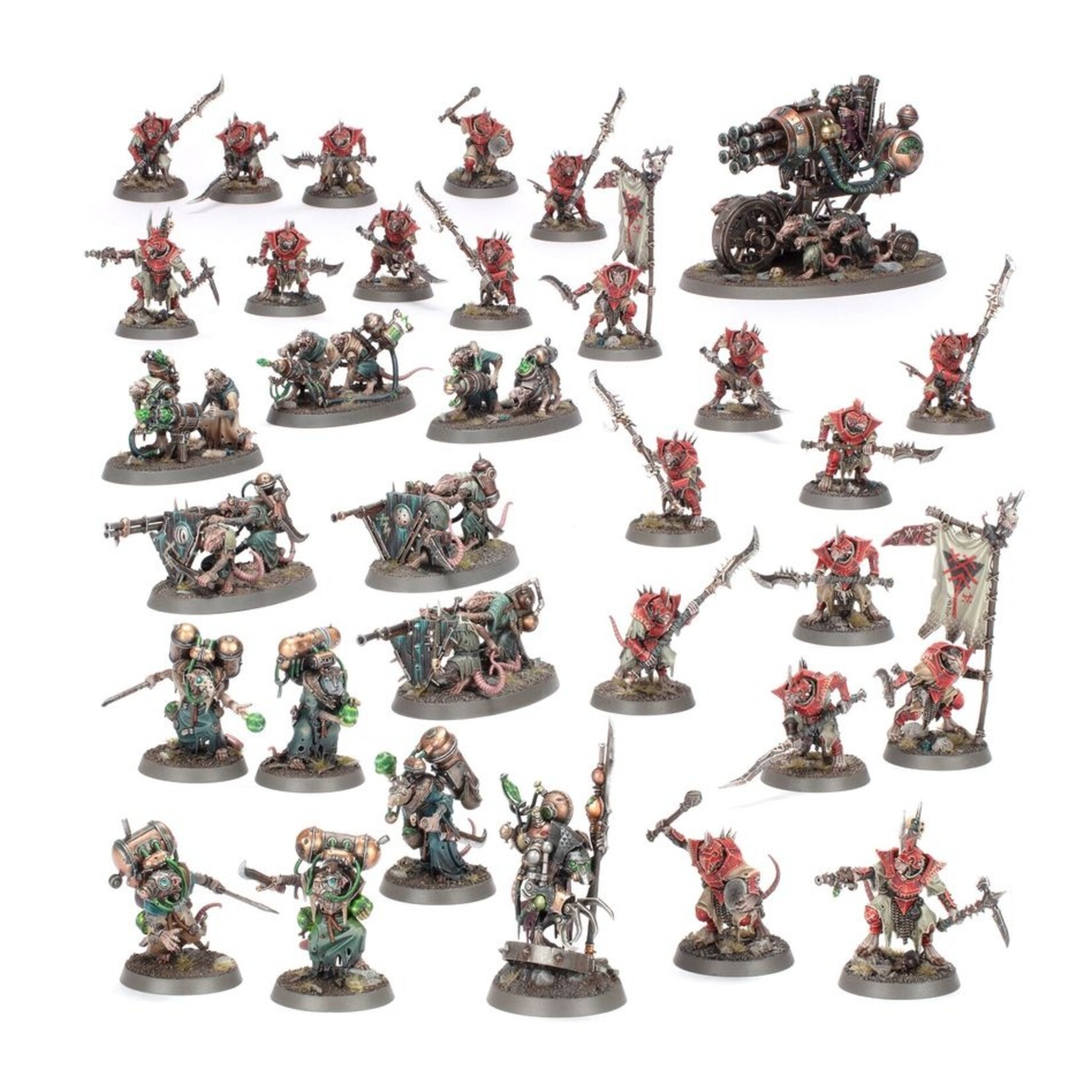 Warhammer: age of sigmar (28/11/2025) Skaven: Skryre Warpswarm