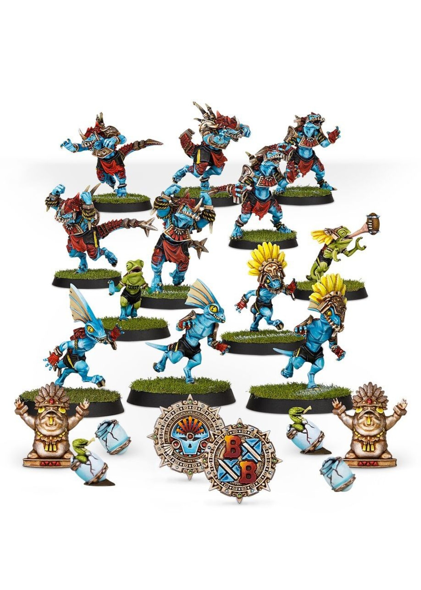 blood bowl Blood Bowl: Lizardmen Team