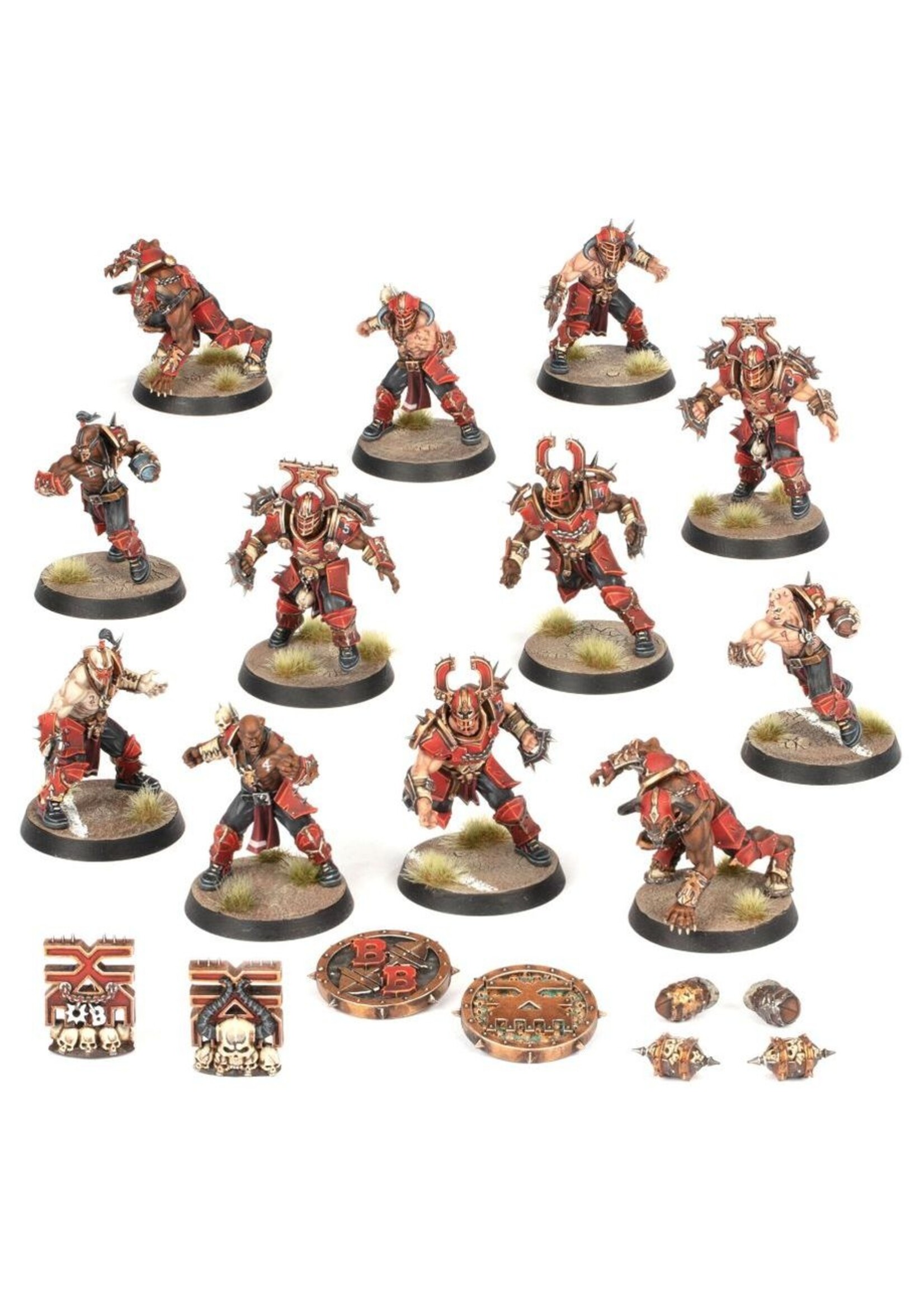 blood bowl Blood Bowl: Khorne Team