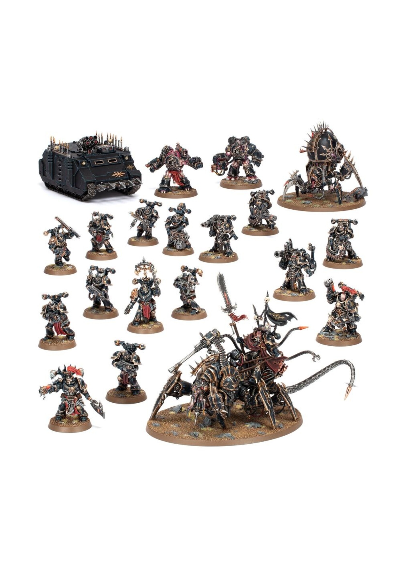 Warhammer: 40.000 (Preorder - Ships 28/11 ) - Battleforce - Chaos Space Marines: Hellforged Warband