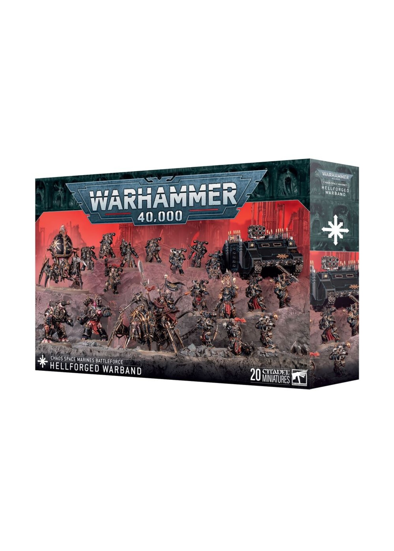 Warhammer: 40.000 Battleforce - Chaos Space Marines: Hellforged Warband