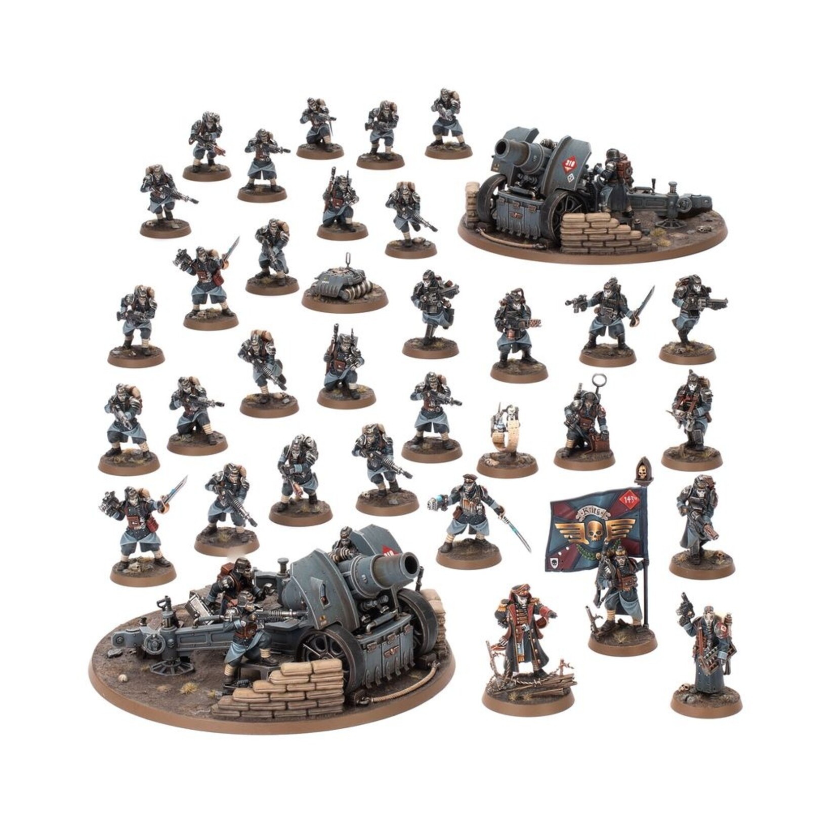 Warhammer: 40.000 Battleforce - Astra Militarum: Krieg Siege Platoon