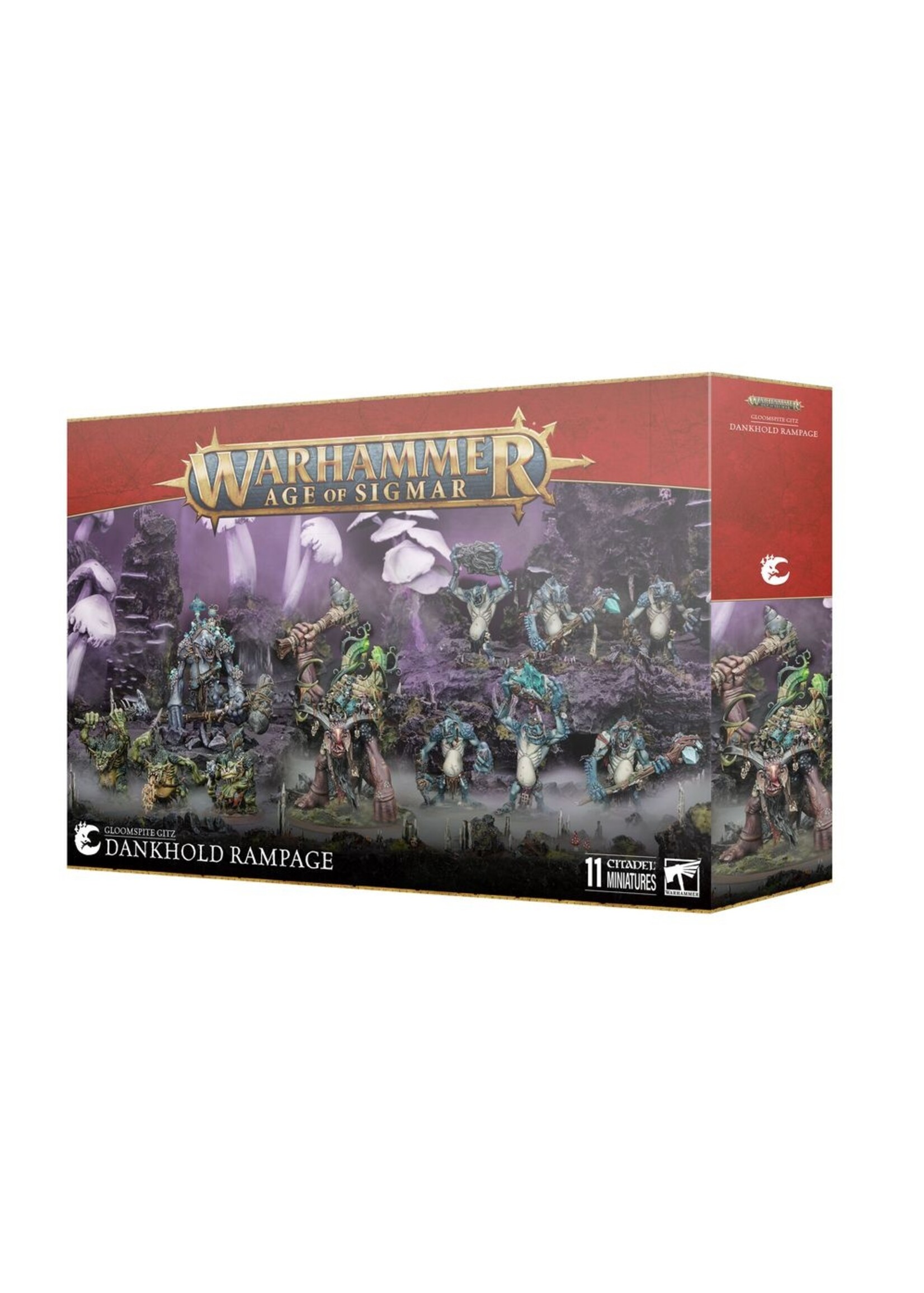 Warhammer: 40.000 (Preorder - Ships 28/11 ) - Battleforce - Gloomspite Gitz: Dankhold Rampage