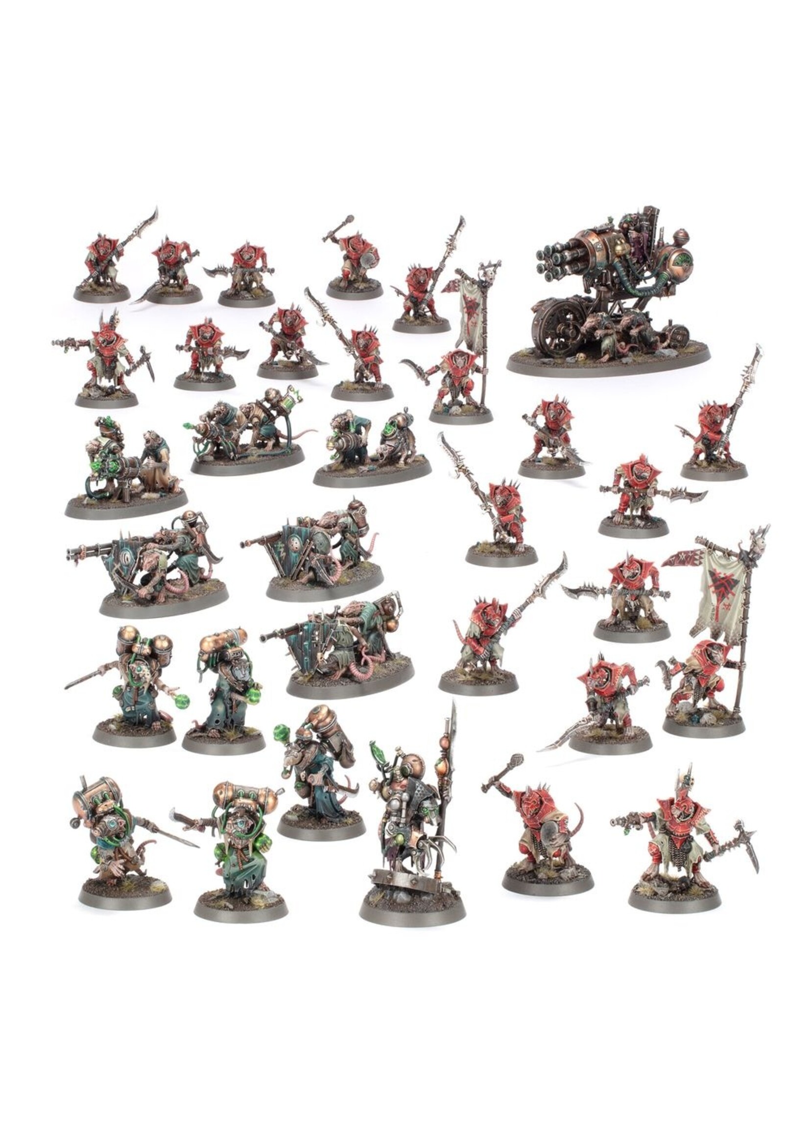 Warhammer: age of sigmar (Preorder - Ships 28/11 ) - Battleforce - Skaven: Skryre Warpswarm