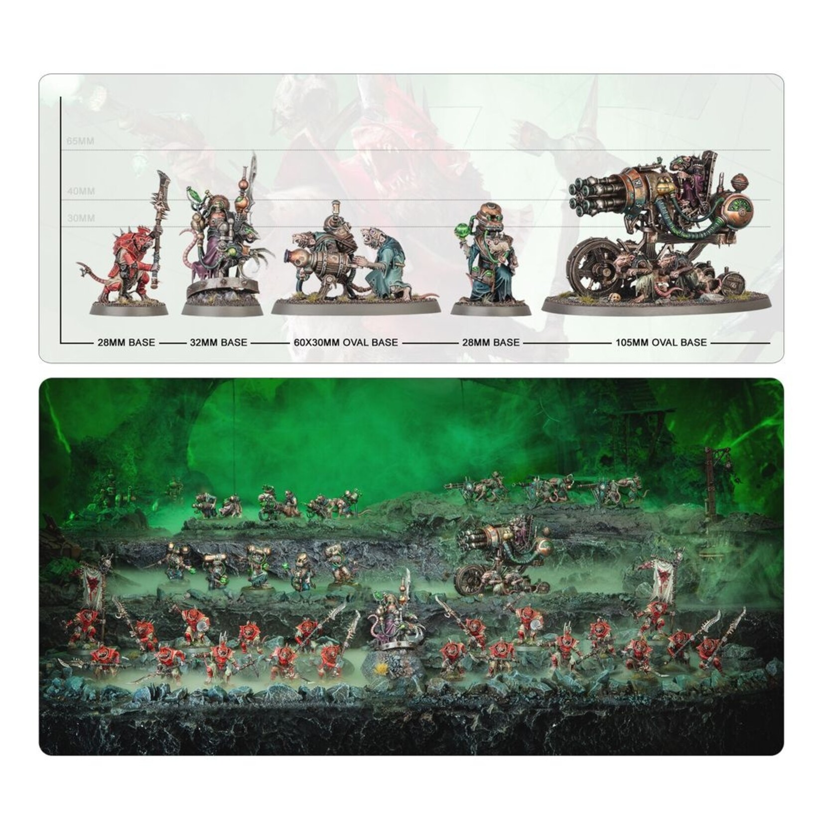 Warhammer: age of sigmar Battleforce - Skaven: Skryre Warpswarm