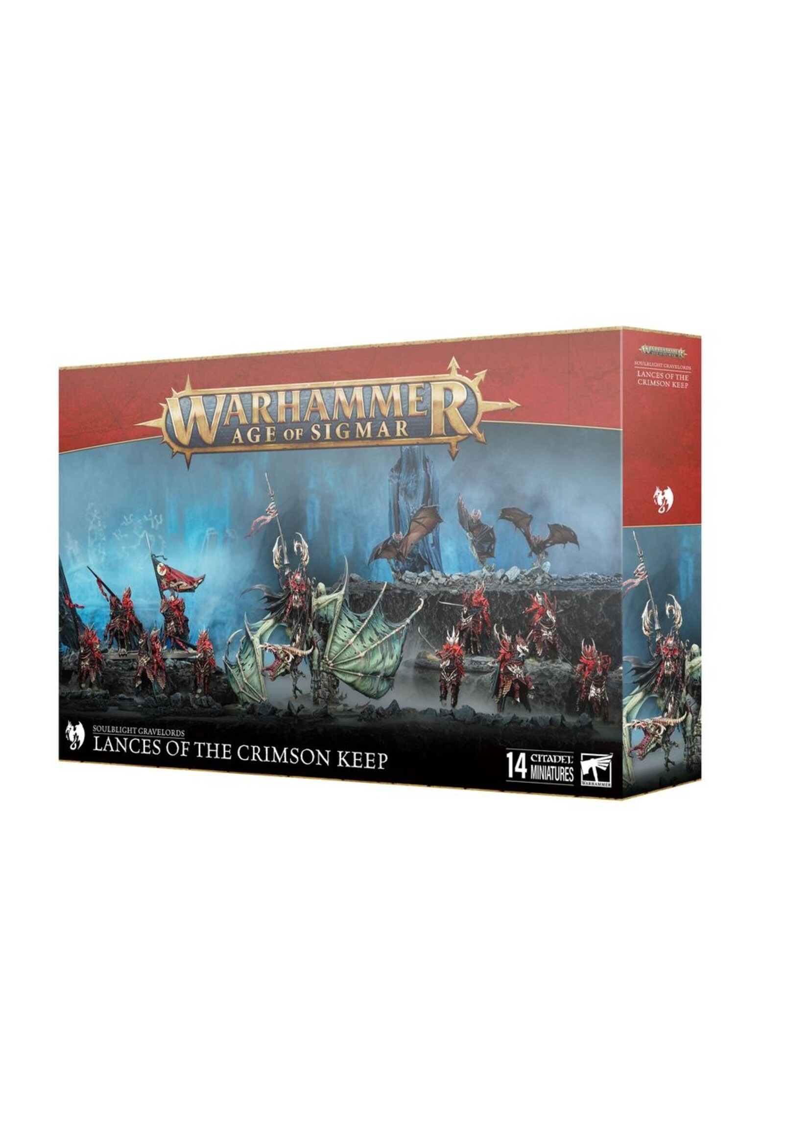 Warhammer: age of sigmar (Preorder - Ships 28/11 ) - Battleforce - Soulblight Gravelords: Lances Of The Crimson Keep