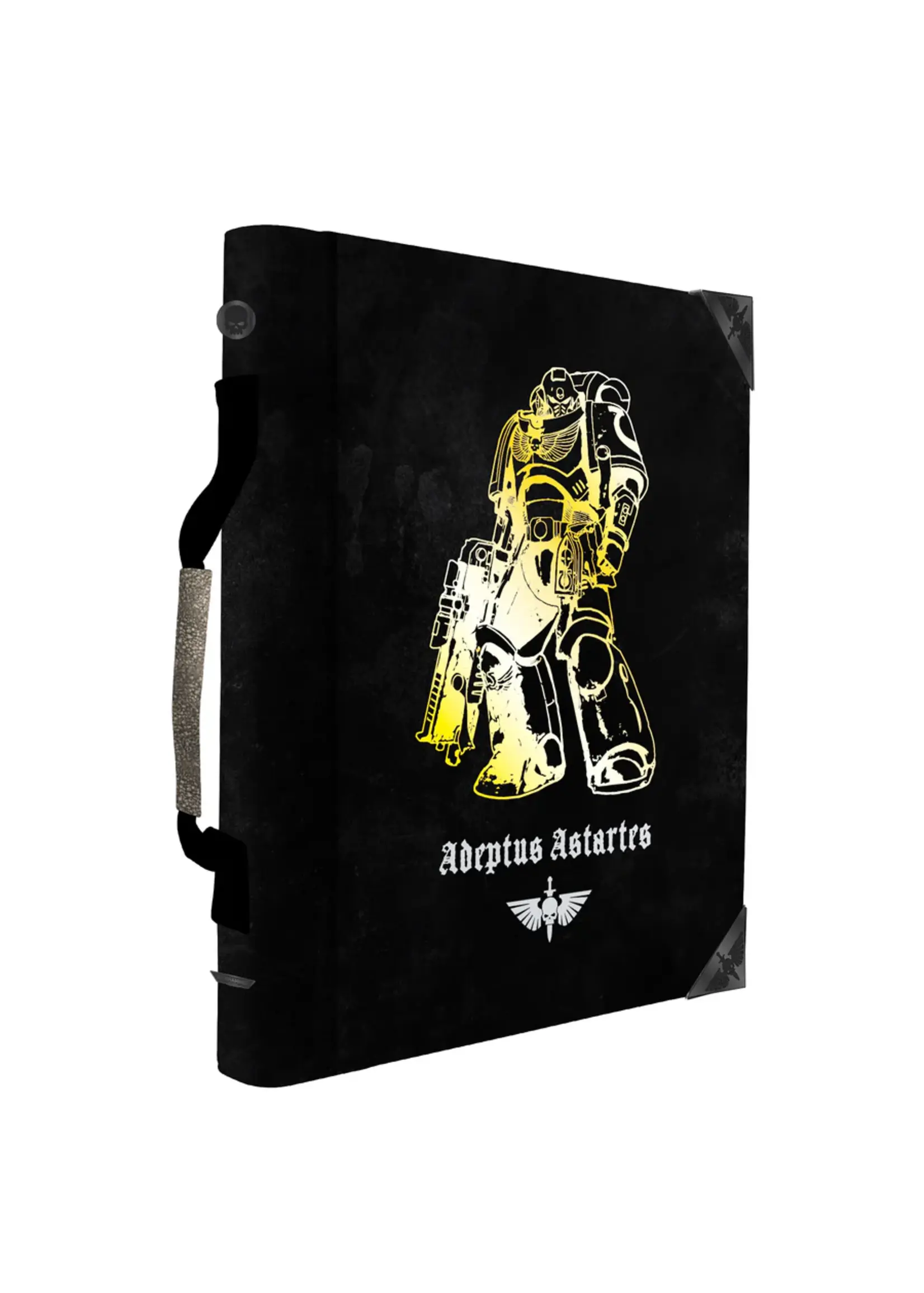 warhammer the old world UP - Space Marines - Adeptus Astartes Codex Book Folio - Debossed & Printed for Warhammer 40,000