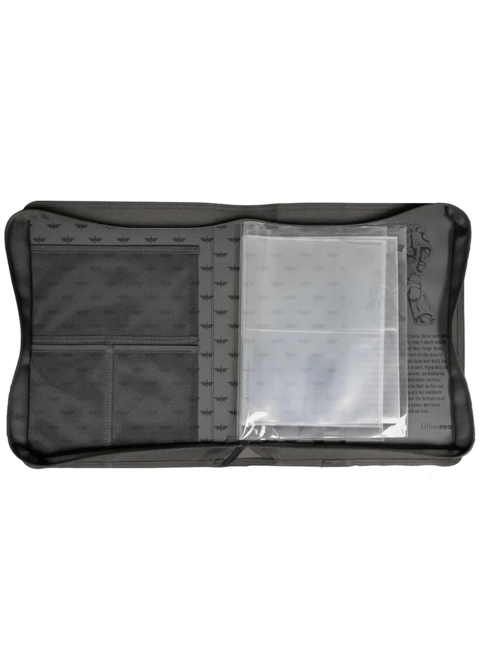 warhammer the old world UP - Space Marines - Adeptus Astartes Codex Book Folio - Debossed & Printed for Warhammer 40,000