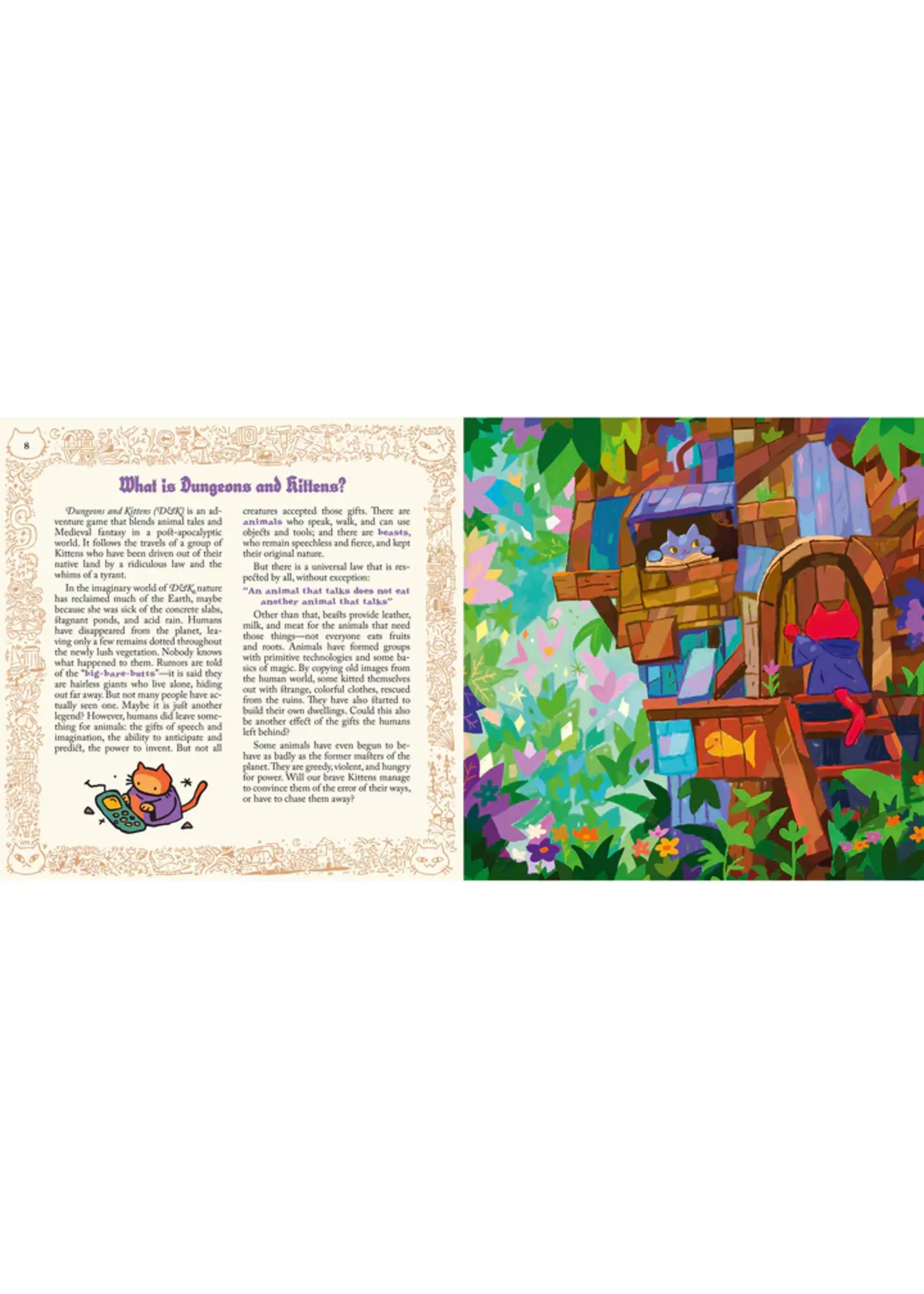 deadcrow studio Dungeons & Kittens - Starter Set - EN