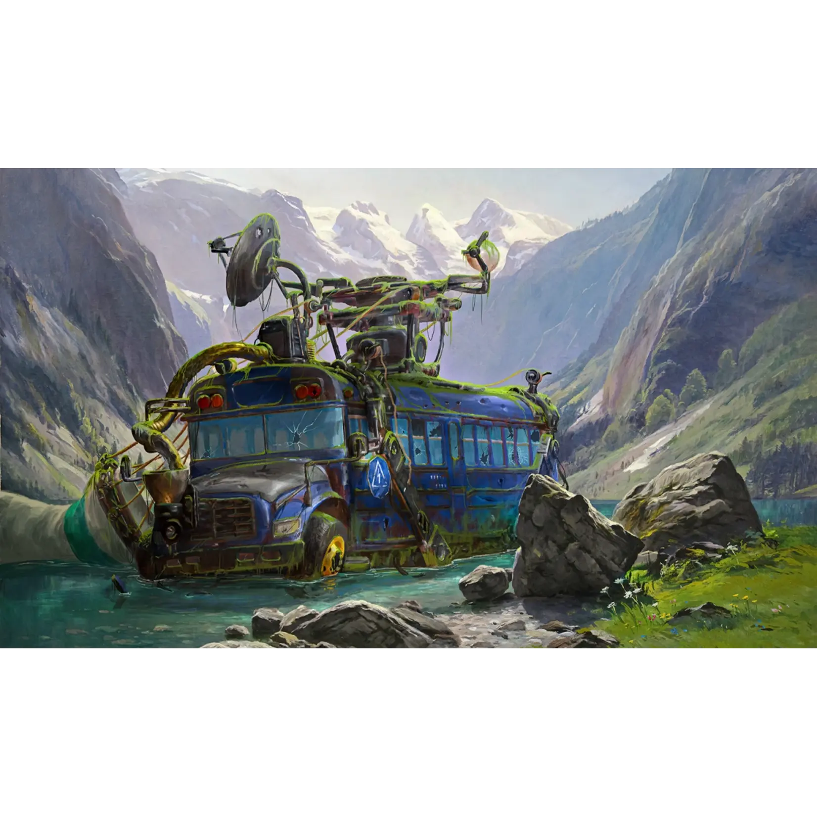 Kraken Artline Kraken Wargames Gaming Mat - Battlebus
