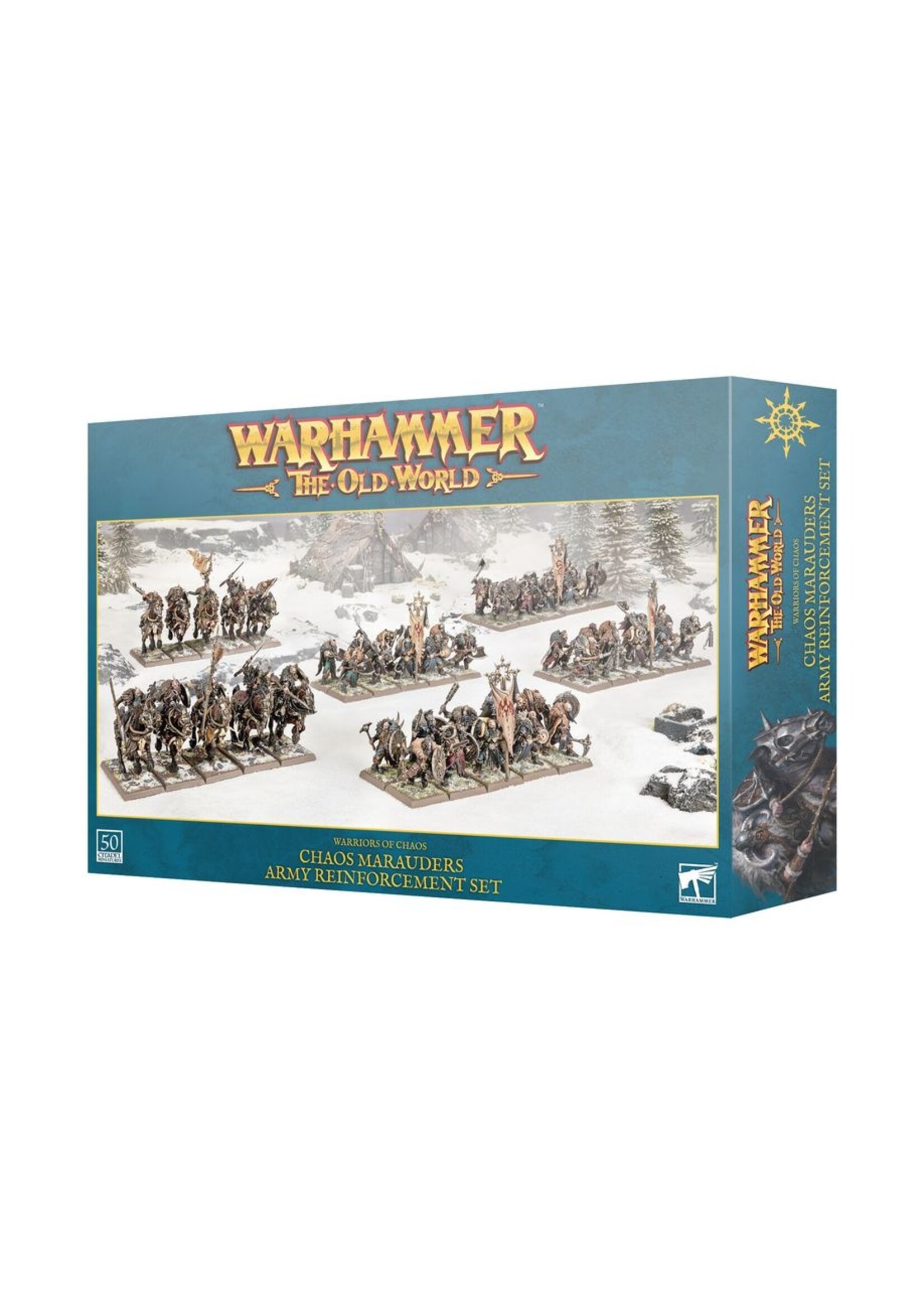 warhammer the old world (Pre Order 6/12) Chaos Marauders Army Reinforcement Set