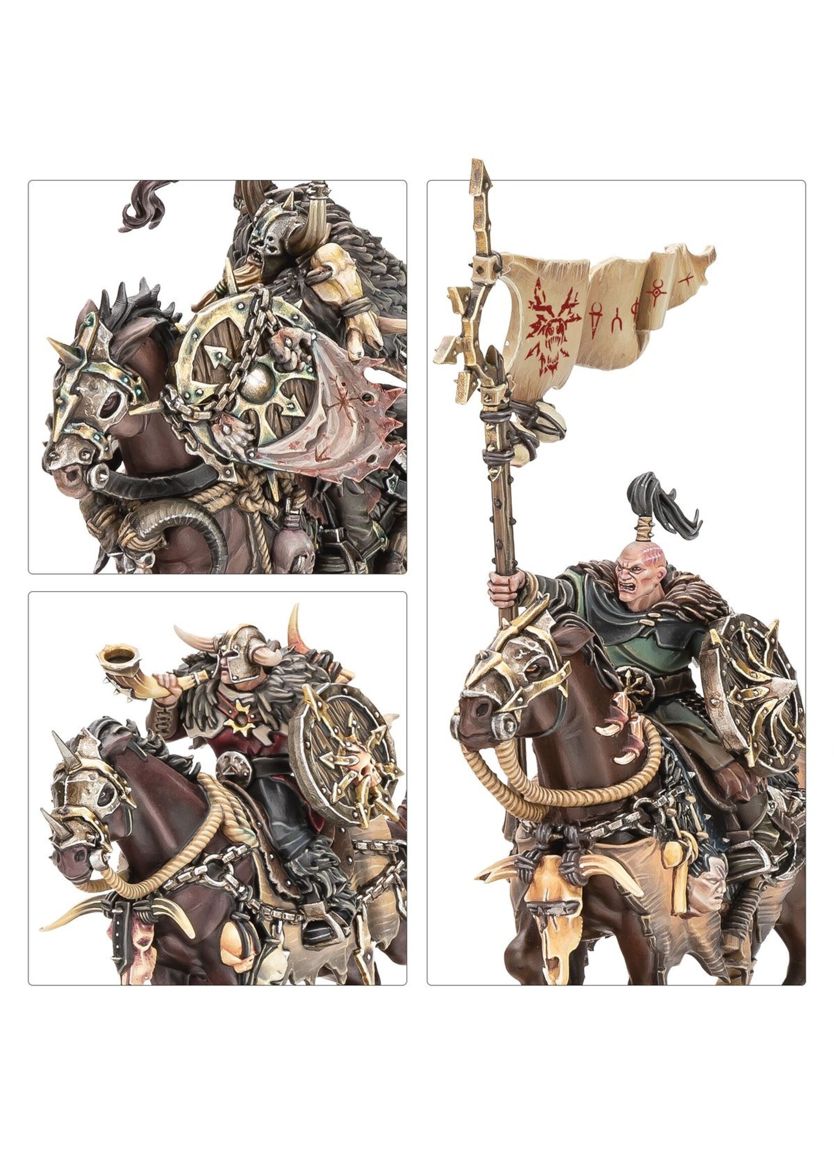 warhammer the old world (Pre Order 6/12) Chaos Marauders Army Reinforcement Set