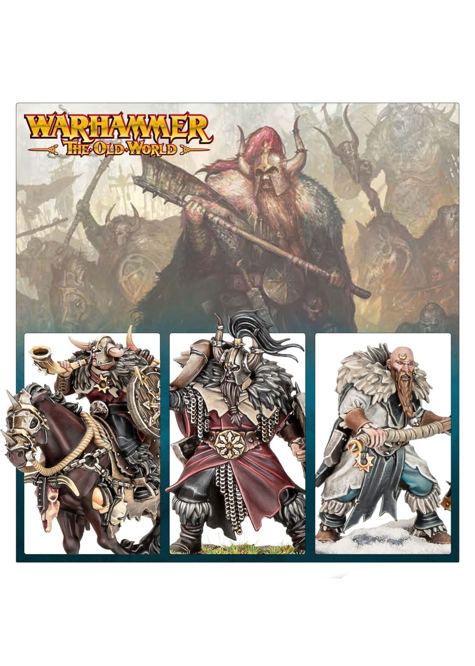 warhammer the old world (Pre Order 6/12) Chaos Marauders Army Reinforcement Set