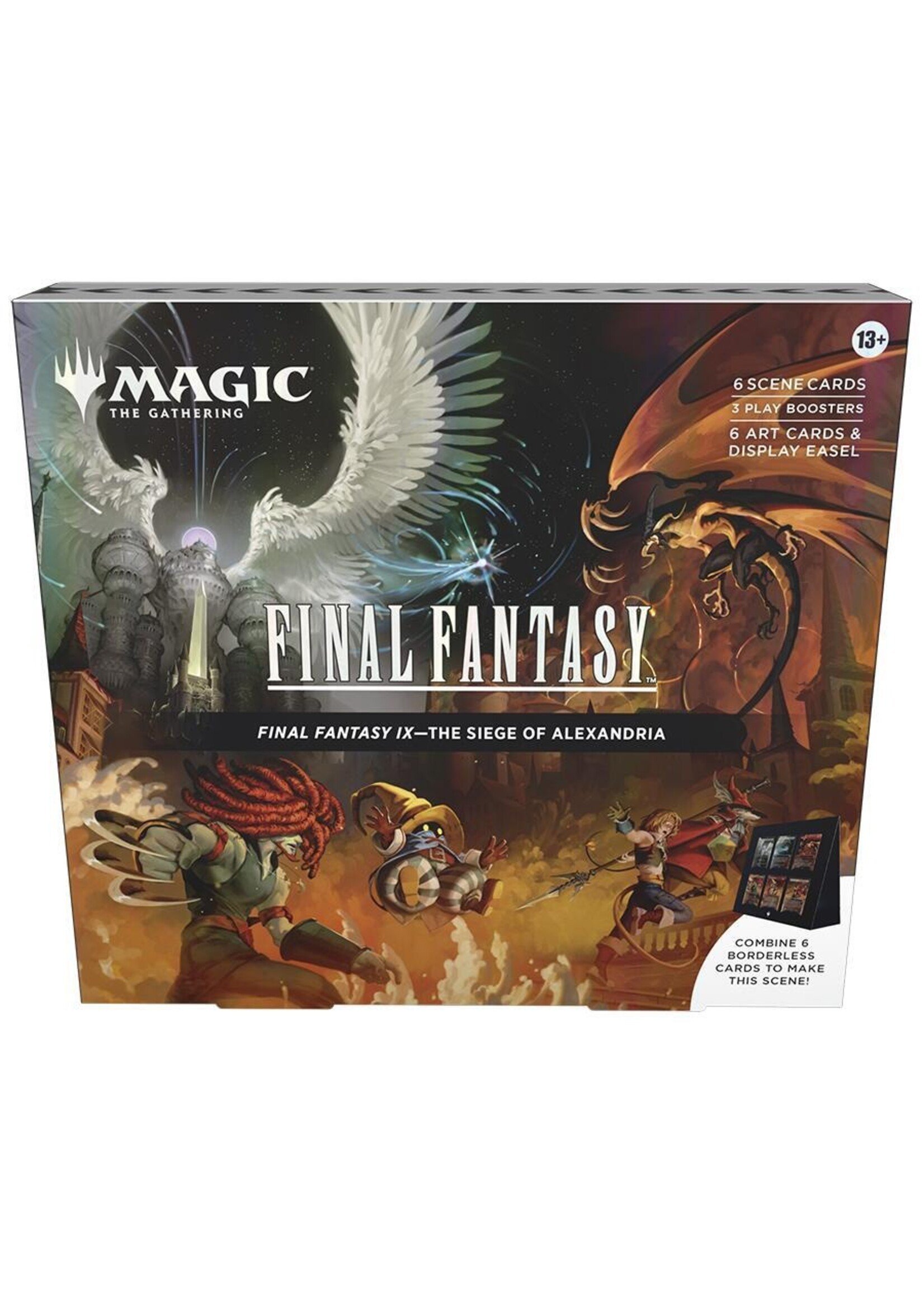 Magic the gathering Final Fantasy - Scene box - The Siege Of Alexandria