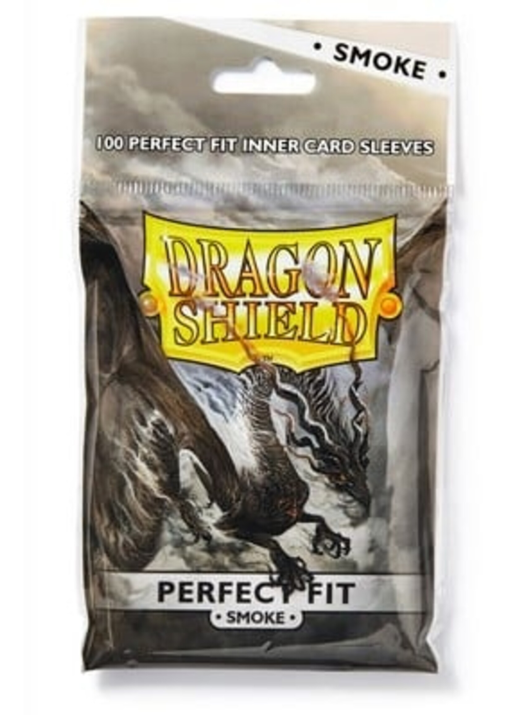 DRAGON SHIELD Dragon Shield Standard Perfect Fit Sleeves - Smoke