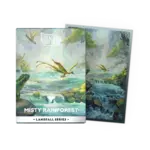 DRAGON SHIELD Landfall Series - Misty Rainforest - Matte Dual Art Sleeves - Dragon Shield