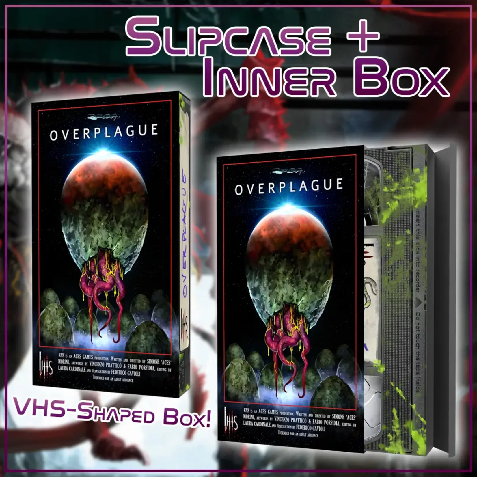 aces games VHS - Overplague