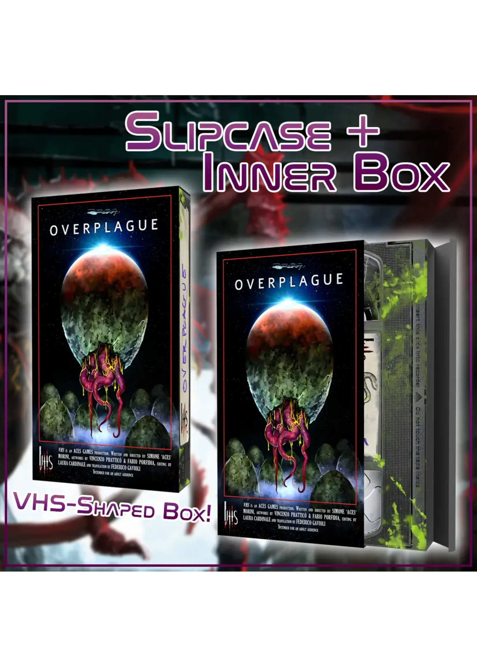 aces games VHS - Overplague