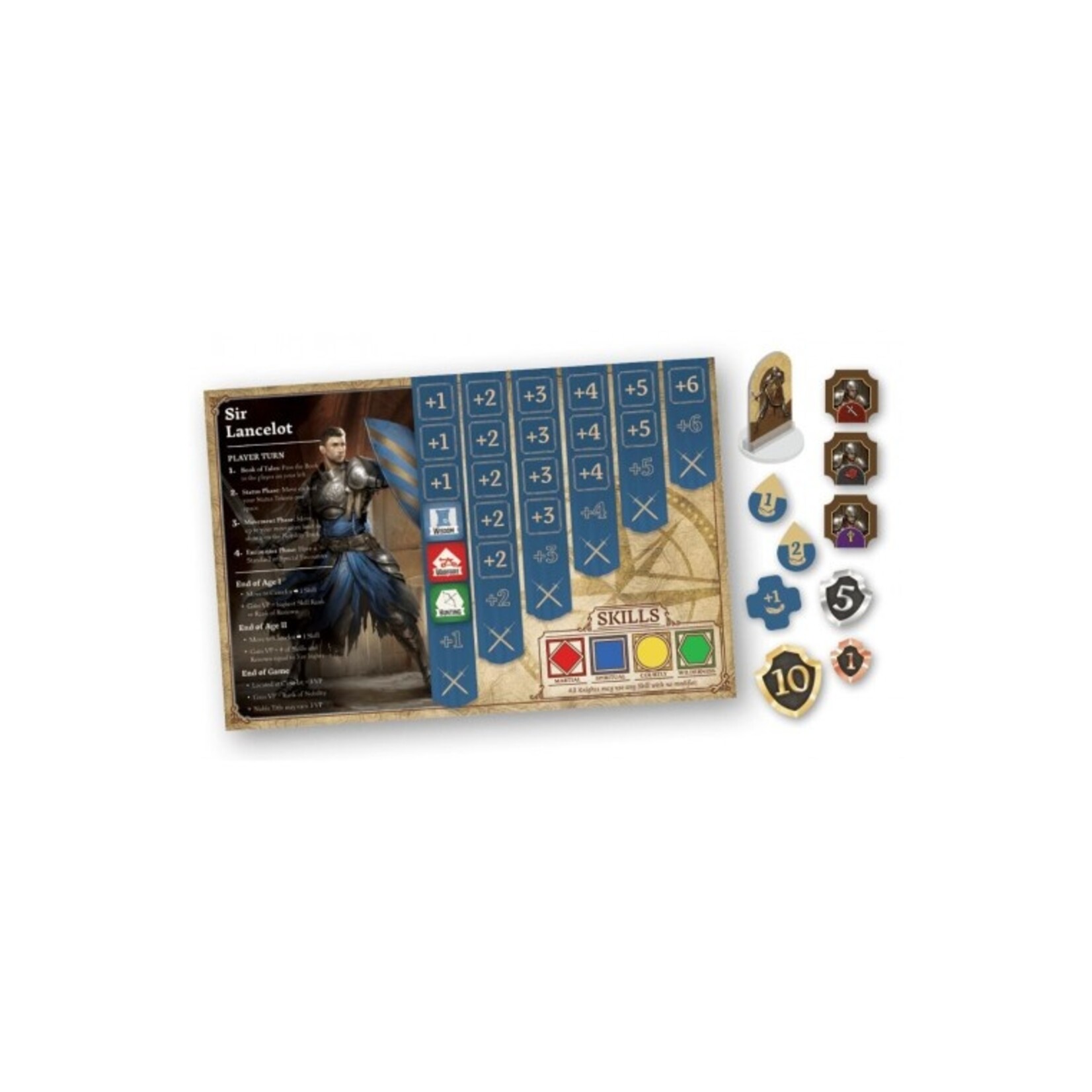 WizKids Tales of the Arthurian Knights Strategy Game *English Version*
