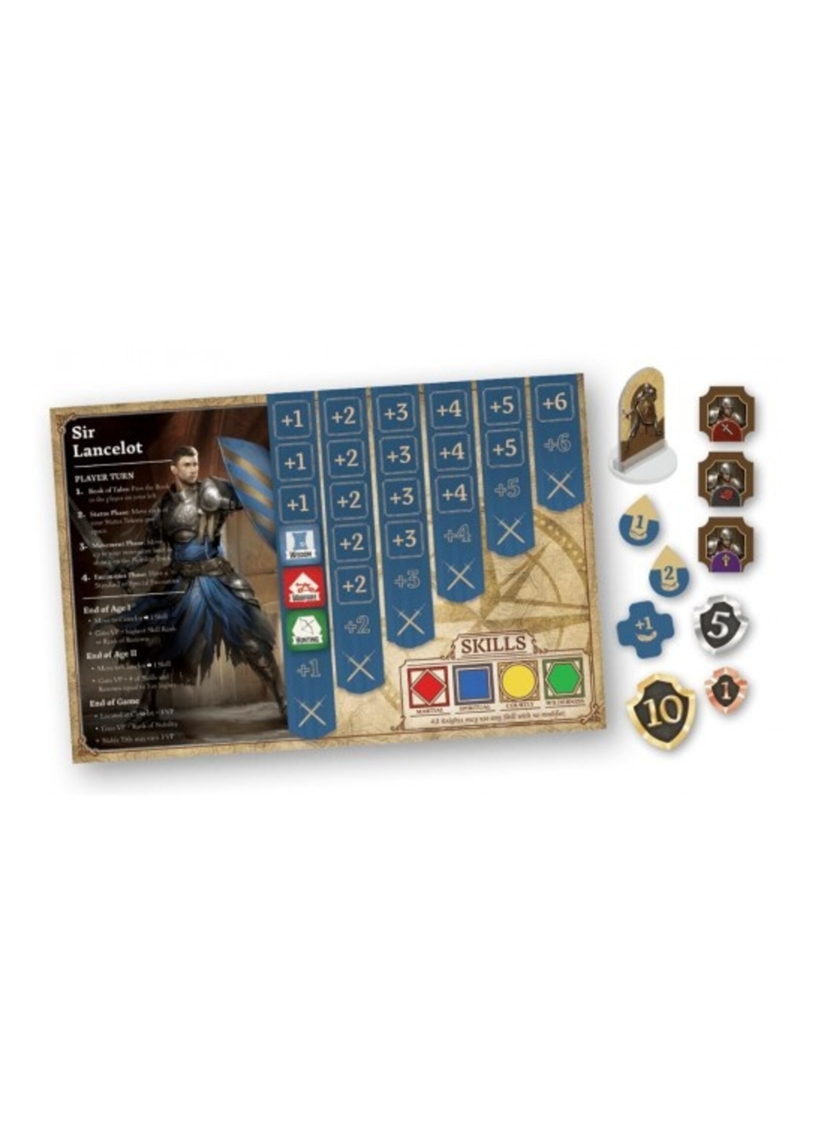 WizKids Tales of the Arthurian Knights Strategy Game *English Version*