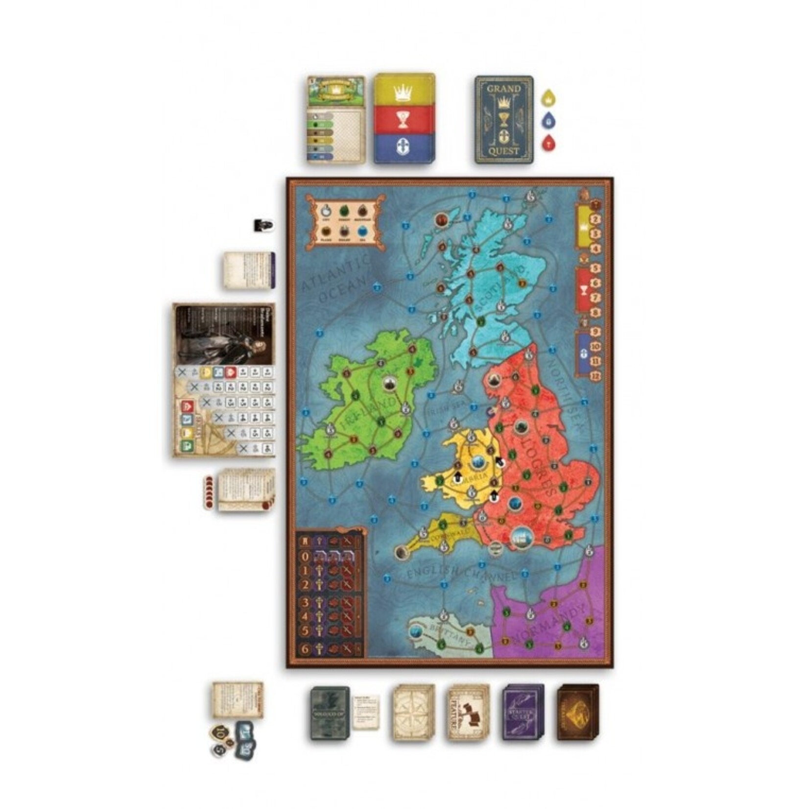 WizKids Tales of the Arthurian Knights Strategy Game *English Version*
