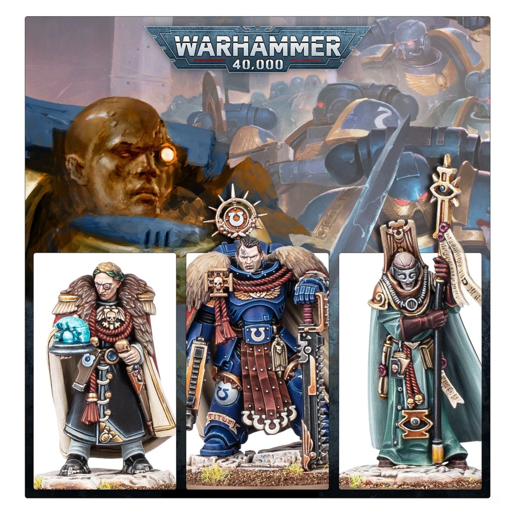 Warhammer: 40.000 Captain Titus & The Wardens Of Ultramar