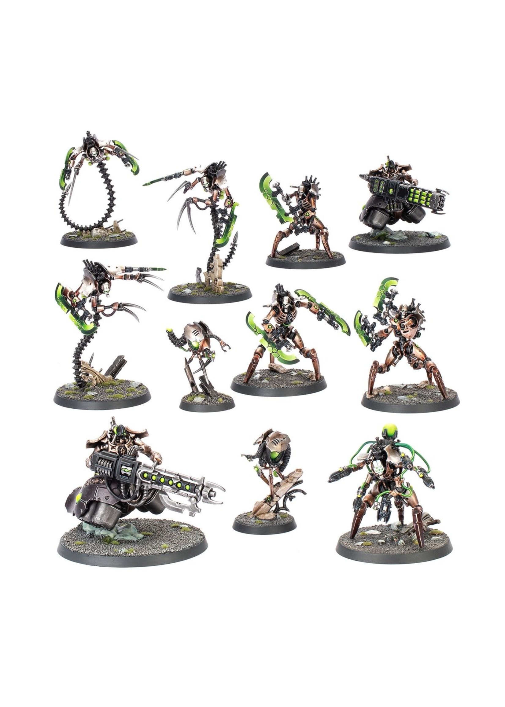 Warhammer: 40.000 ( Preorder - Ships 24/01 ) 500 Worlds Battalion: Necrons
