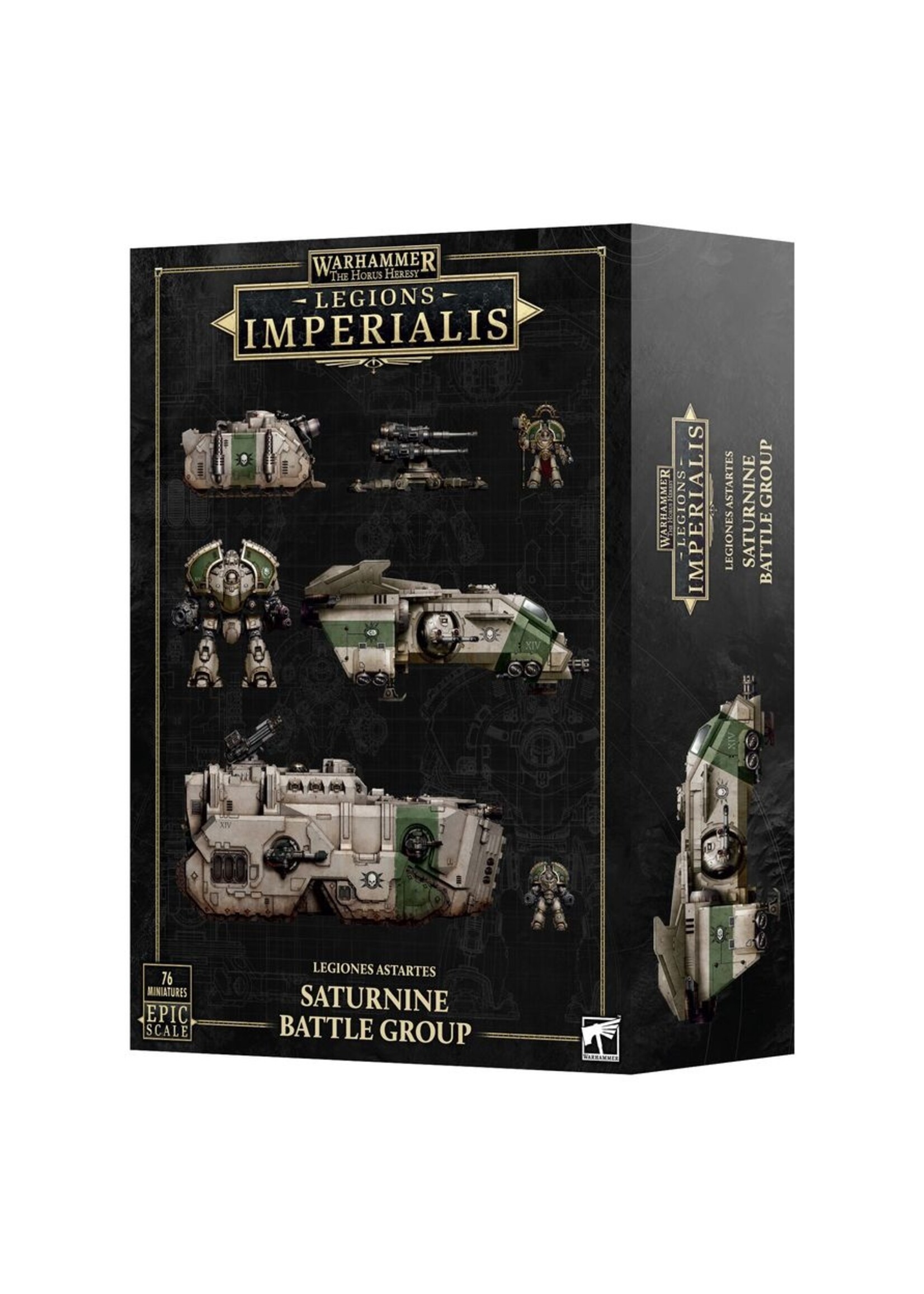 Warhammer: Legions Imperialis Legiones Astartes: Saturnine Battle Group