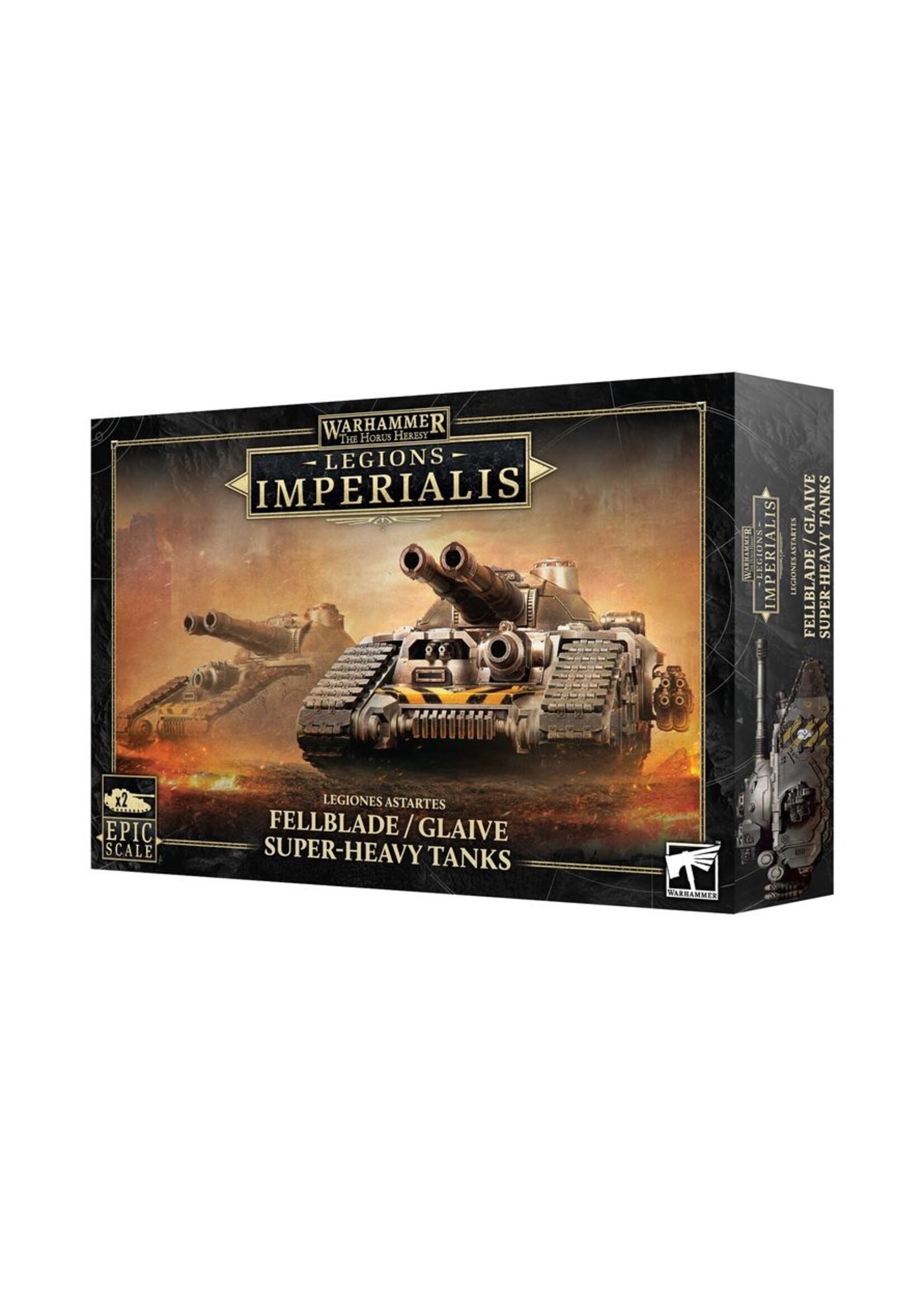 Warhammer: Legions Imperialis Legiones Astartes: Fellblade/Glaive Super-Heavy Tanks