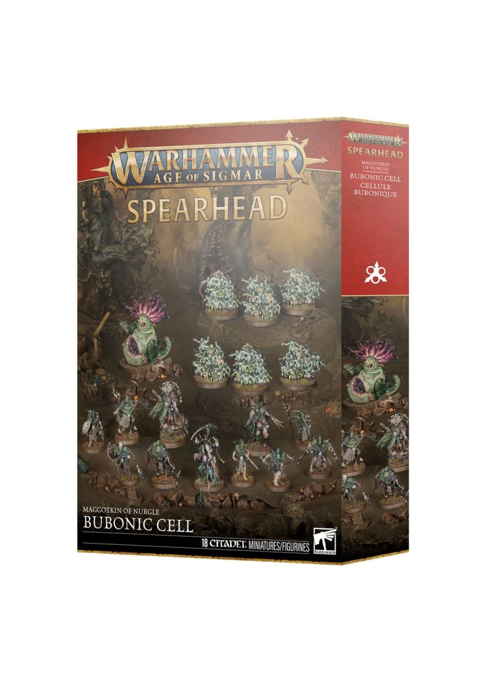 Warhammer: age of sigmar Spearhead: Maggotkin/Nurgle:Bubonic Cell
